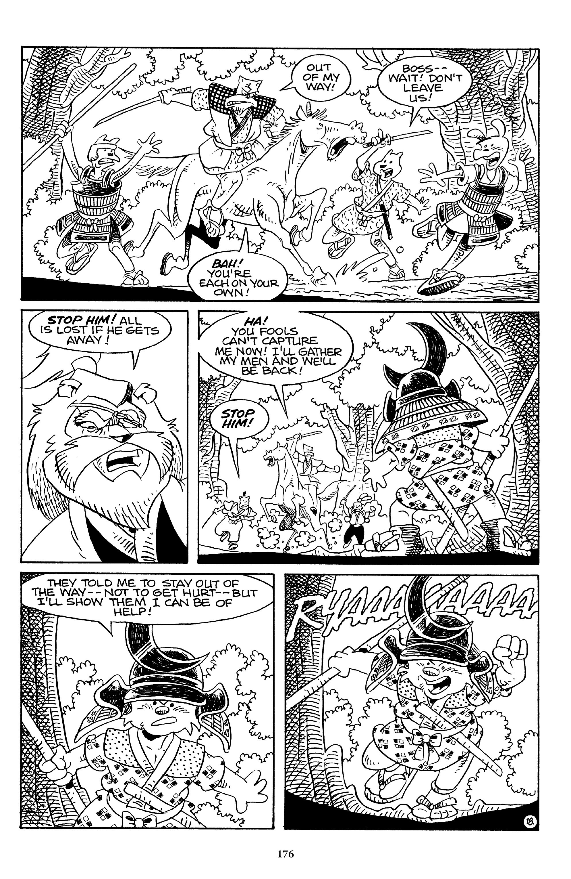 Read online The Usagi Yojimbo Saga comic -  Issue # TPB 4 - 175