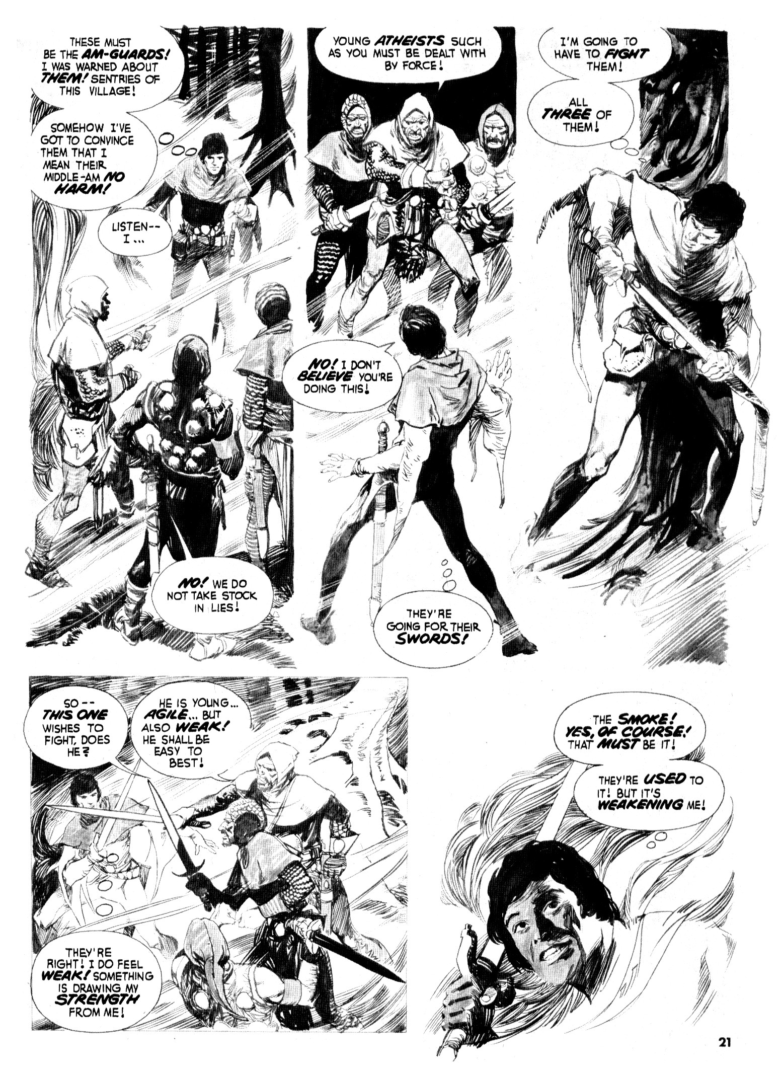 Read online Vampirella (1969) comic -  Issue #24 - 21