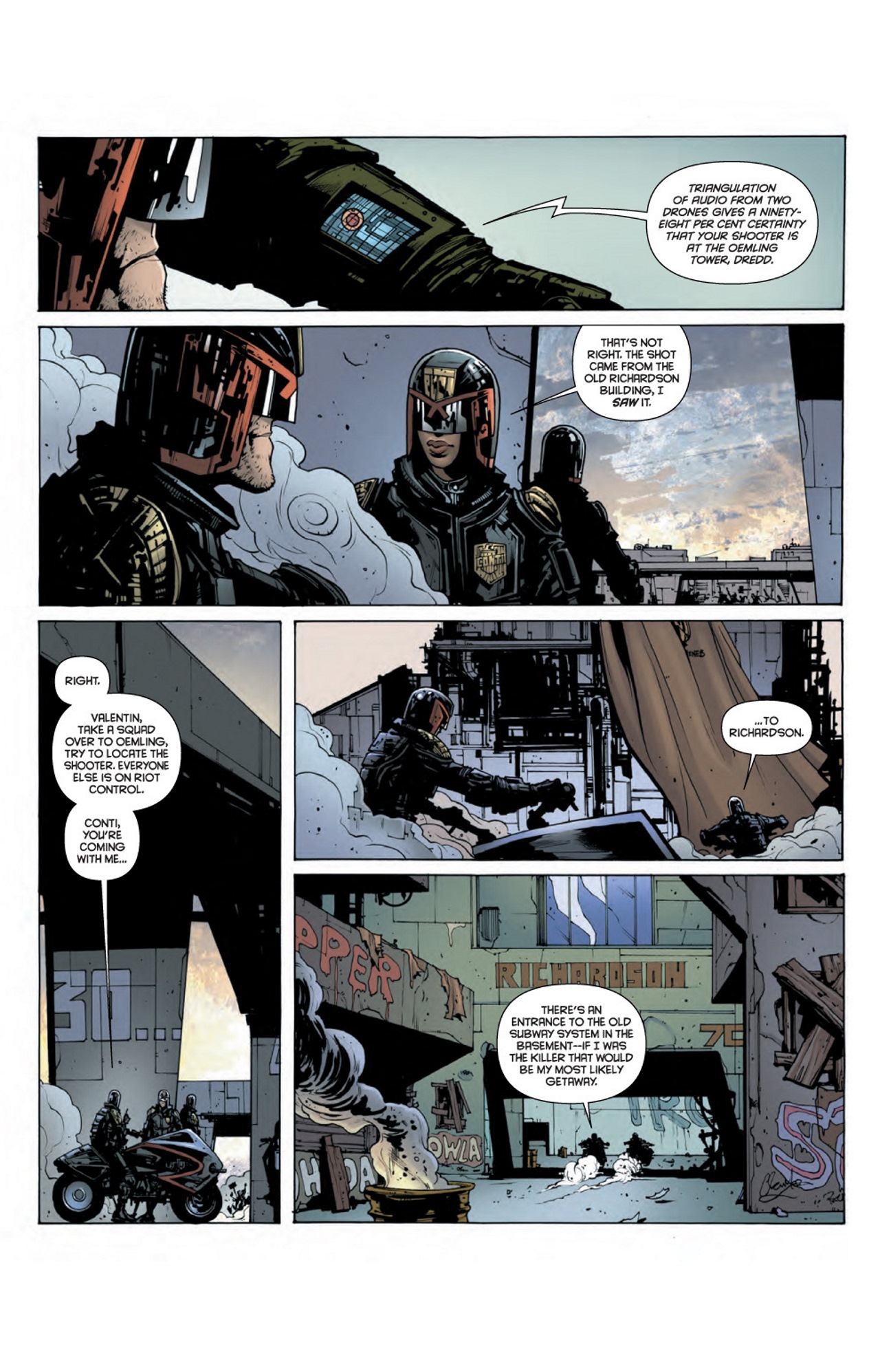 Read online Dredd: Uprise comic -  Issue #1 - 20