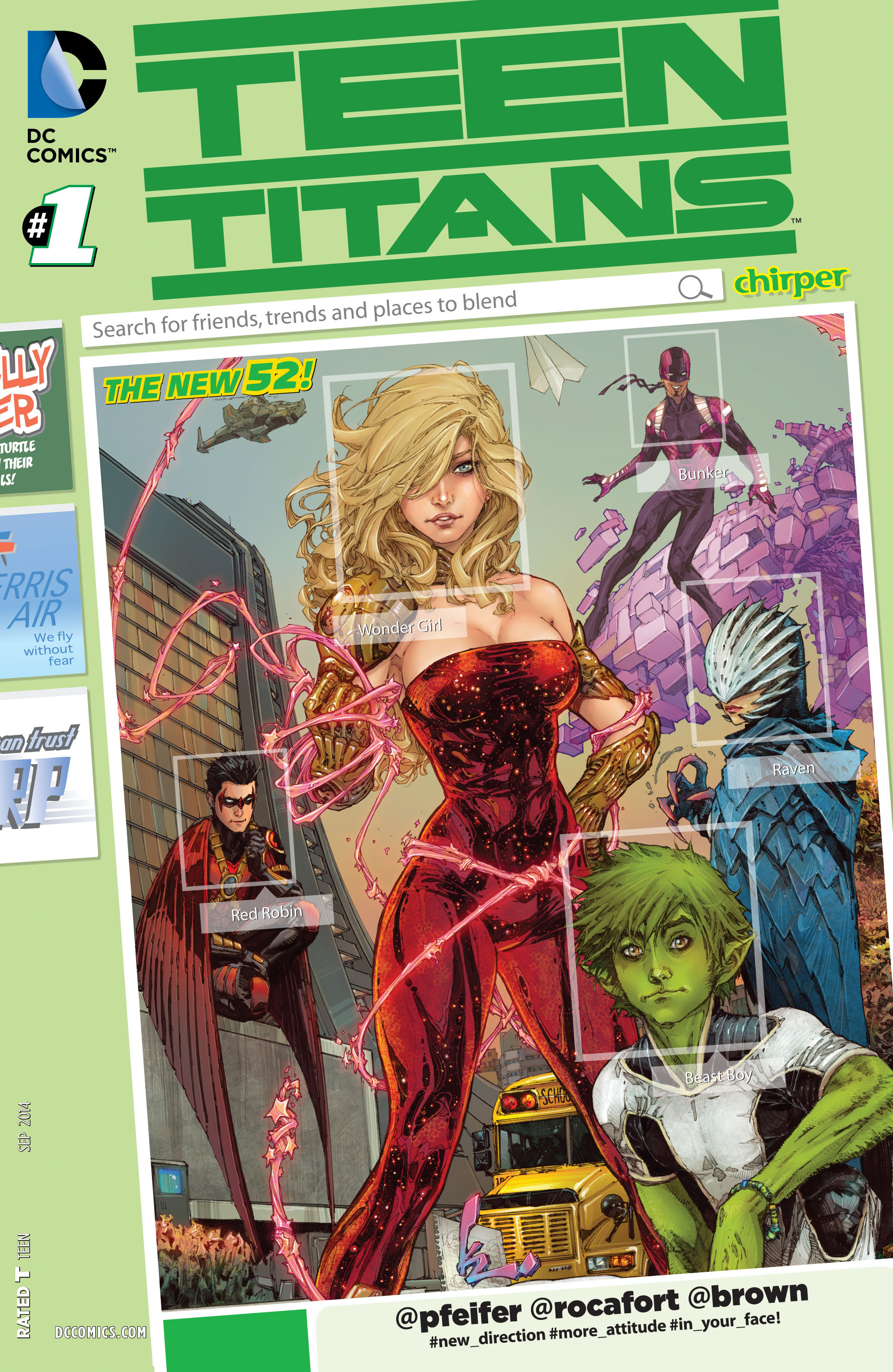 Read online Teen Titans (2014) comic -  Issue #1 - 1
