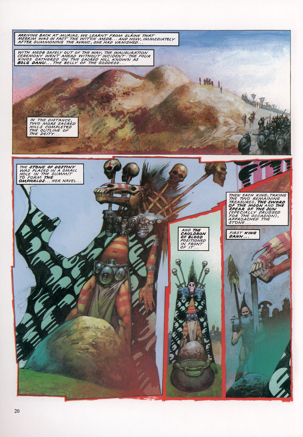 Read online Slaine: The Horned God (1993) comic -  Issue #4 - 21