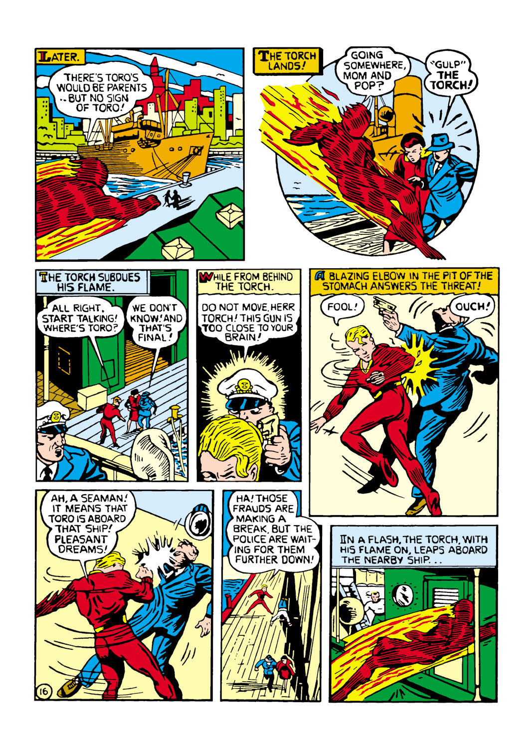 Read online The Human Torch (1940) comic -  Issue #3 - 19