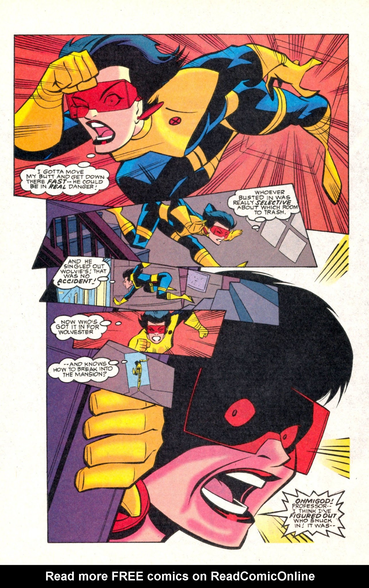 Read online The Adventures of the X-Men comic -  Issue #7 - 18