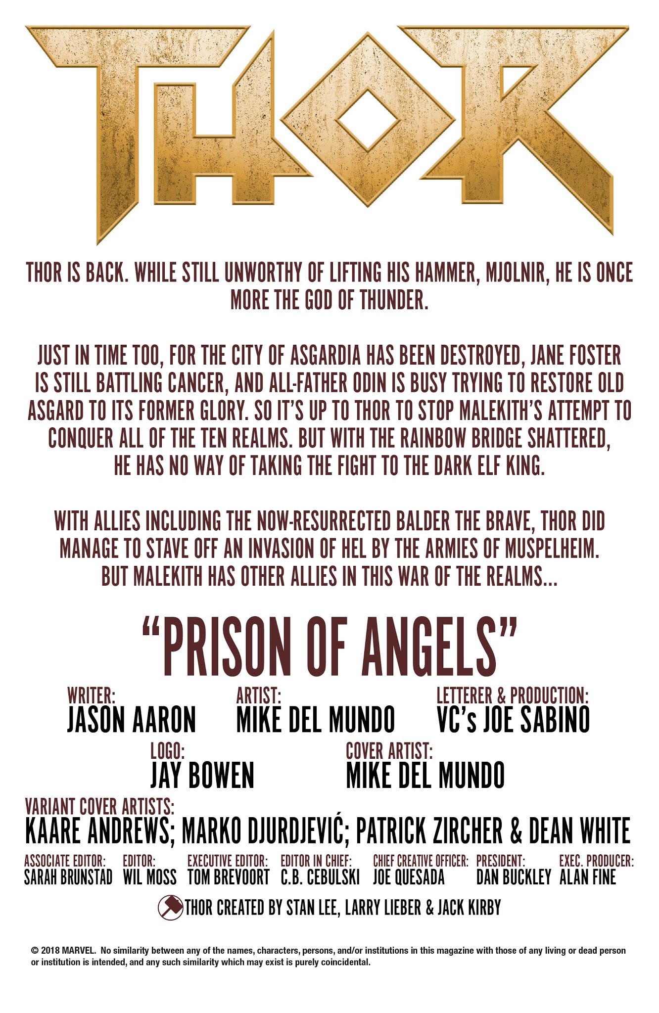 Read online Thor (2018) comic -  Issue #8 - 3