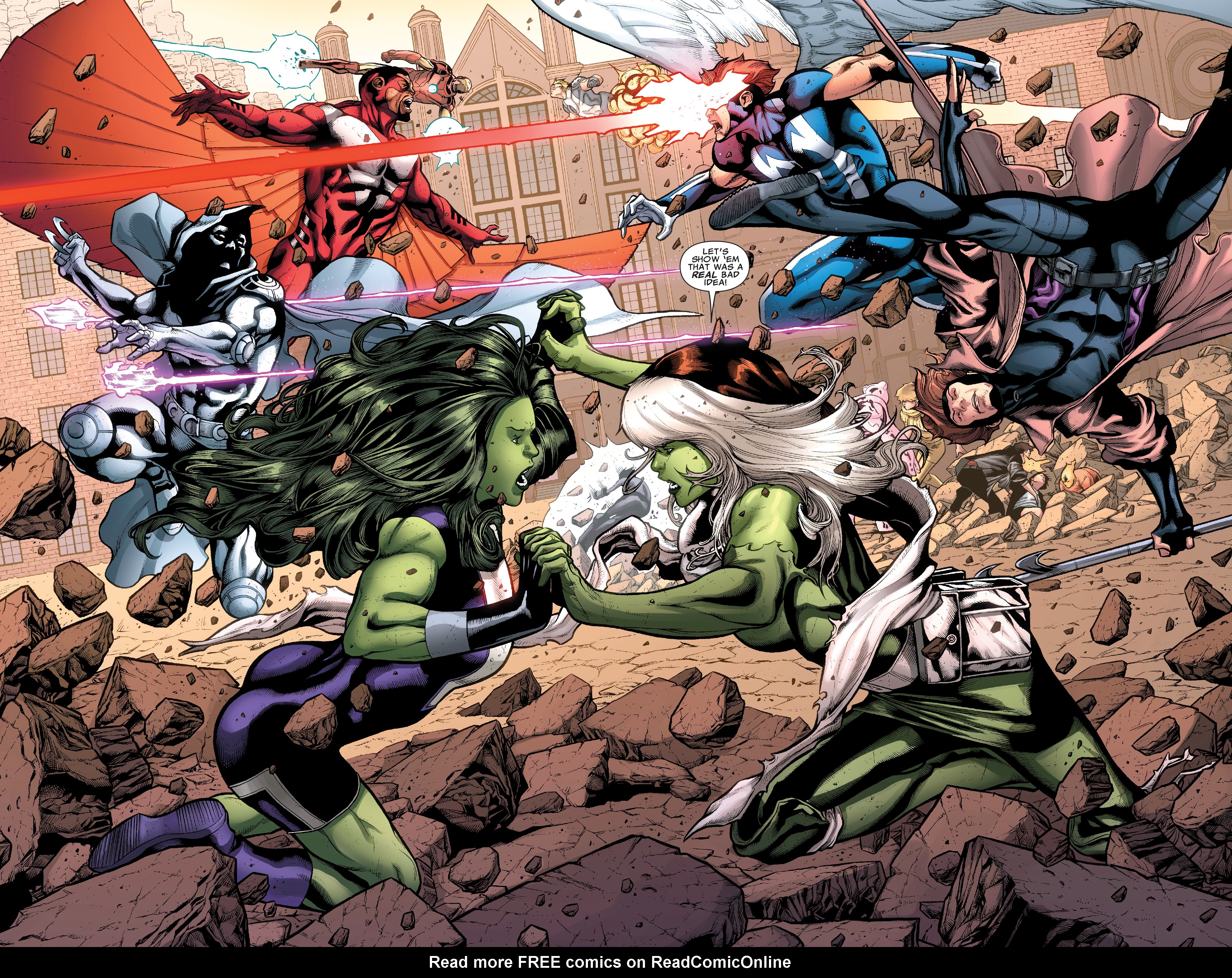 Read online Avengers vs. X-Men Omnibus comic -  Issue # TPB (Part 9) - 7