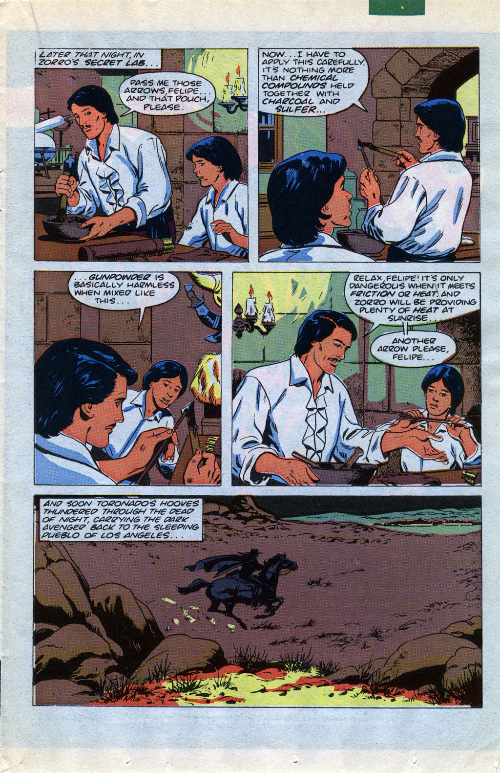 Read online Zorro (1990) comic -  Issue #5 - 13