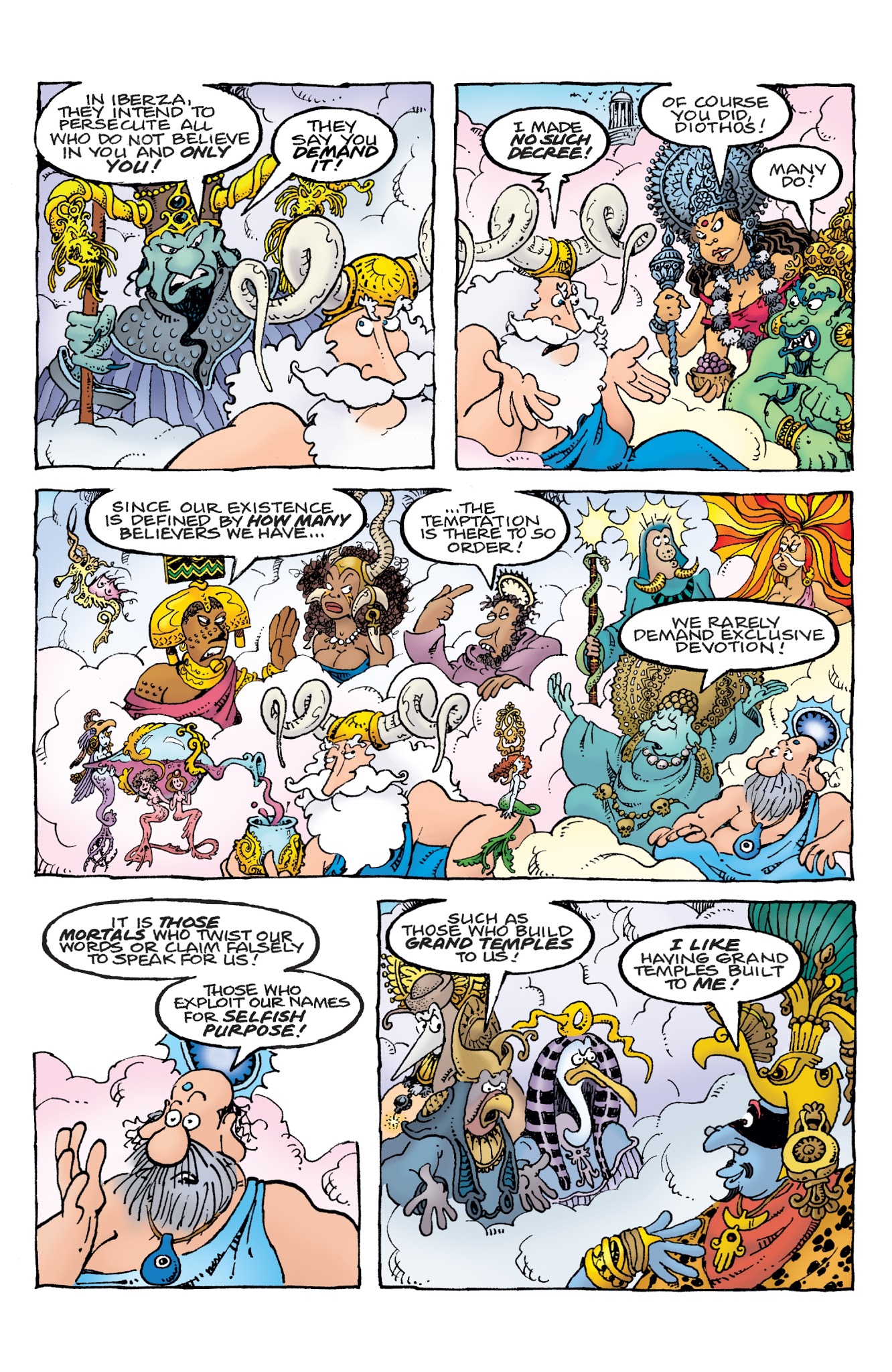 Read online Groo: Play of the Gods comic -  Issue #1 - 14