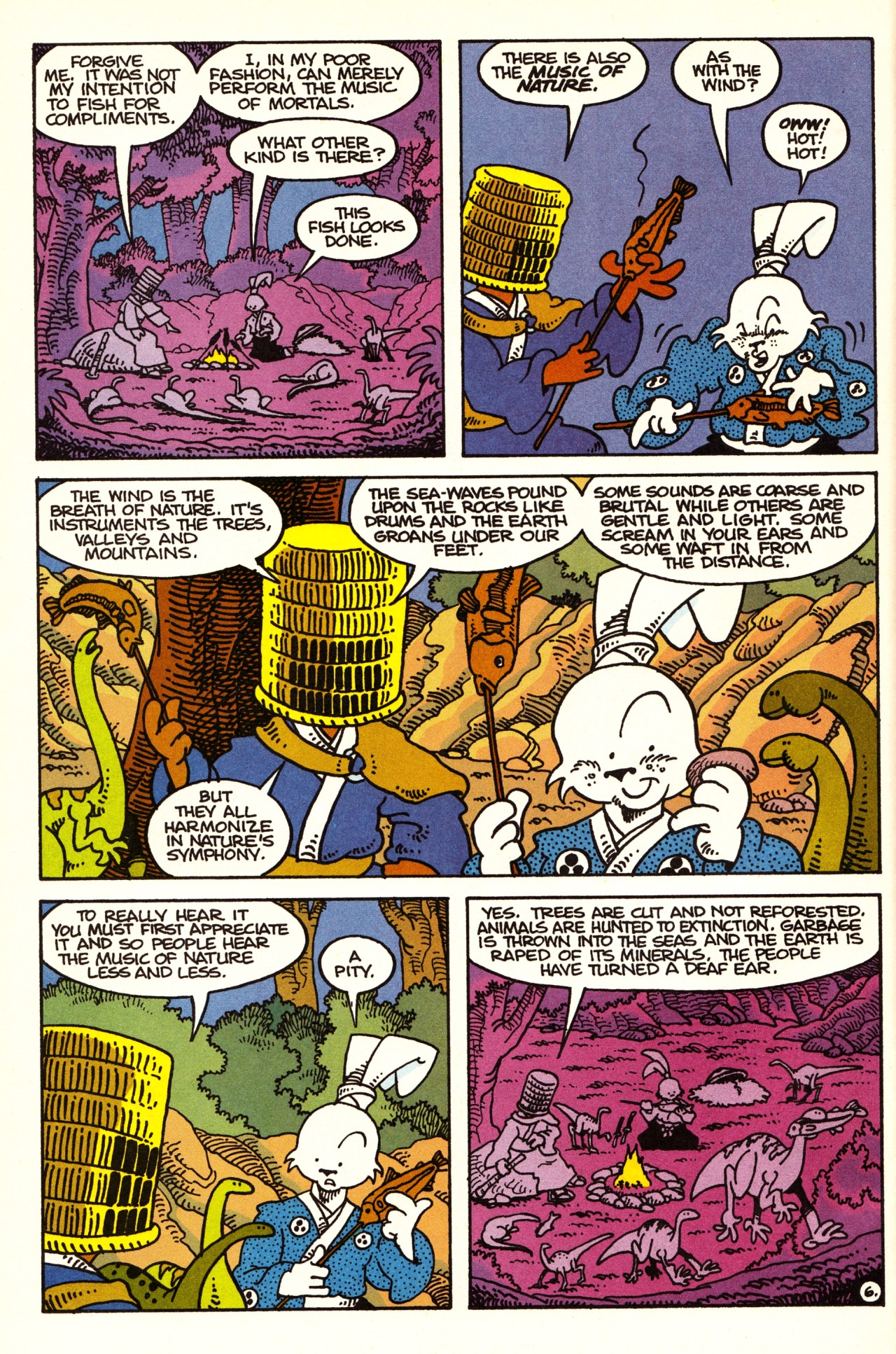 Read online Usagi Yojimbo (1993) comic -  Issue #7 - 8