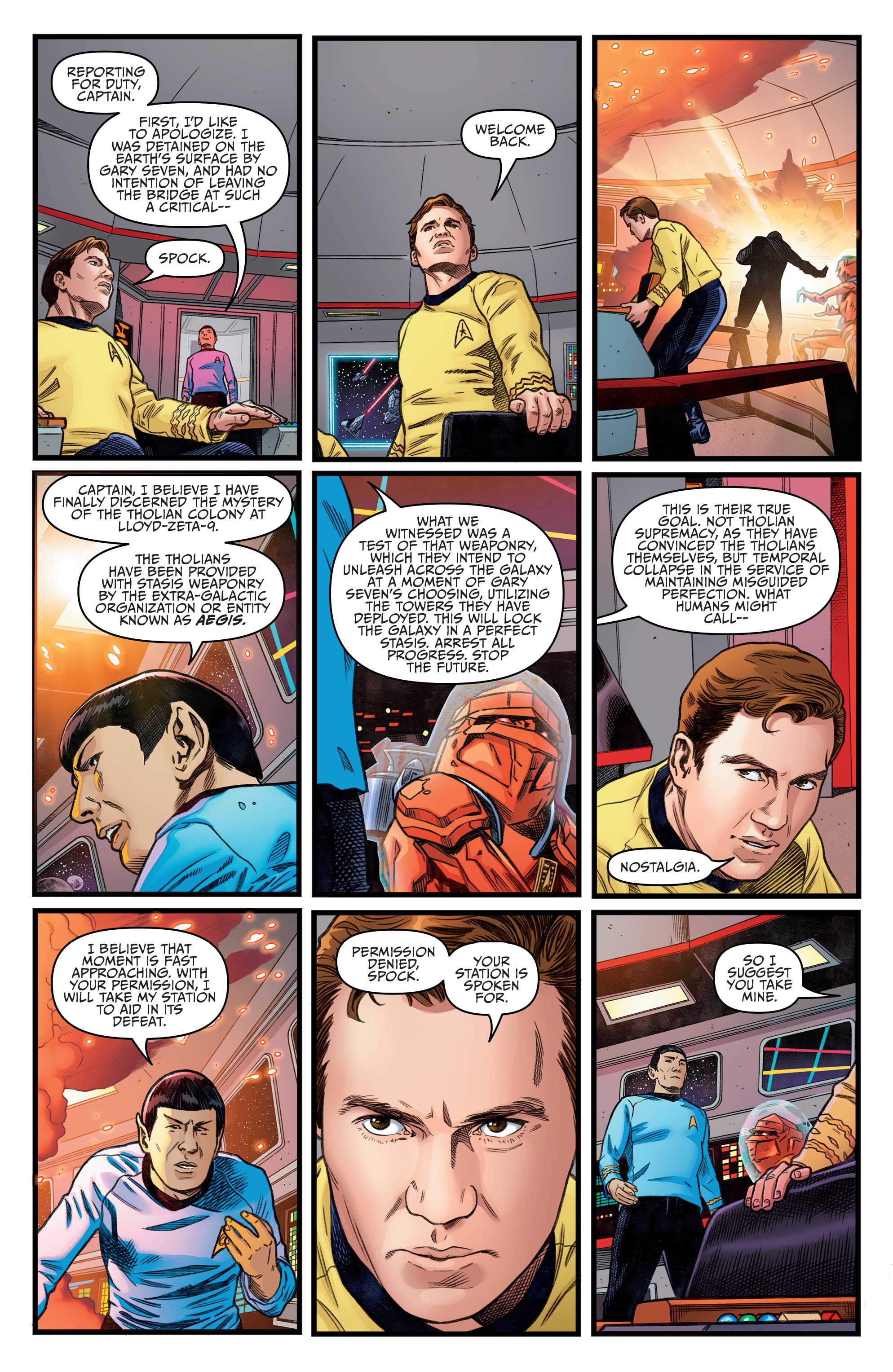 Read online Star Trek: Year Five comic -  Issue #23 - 11