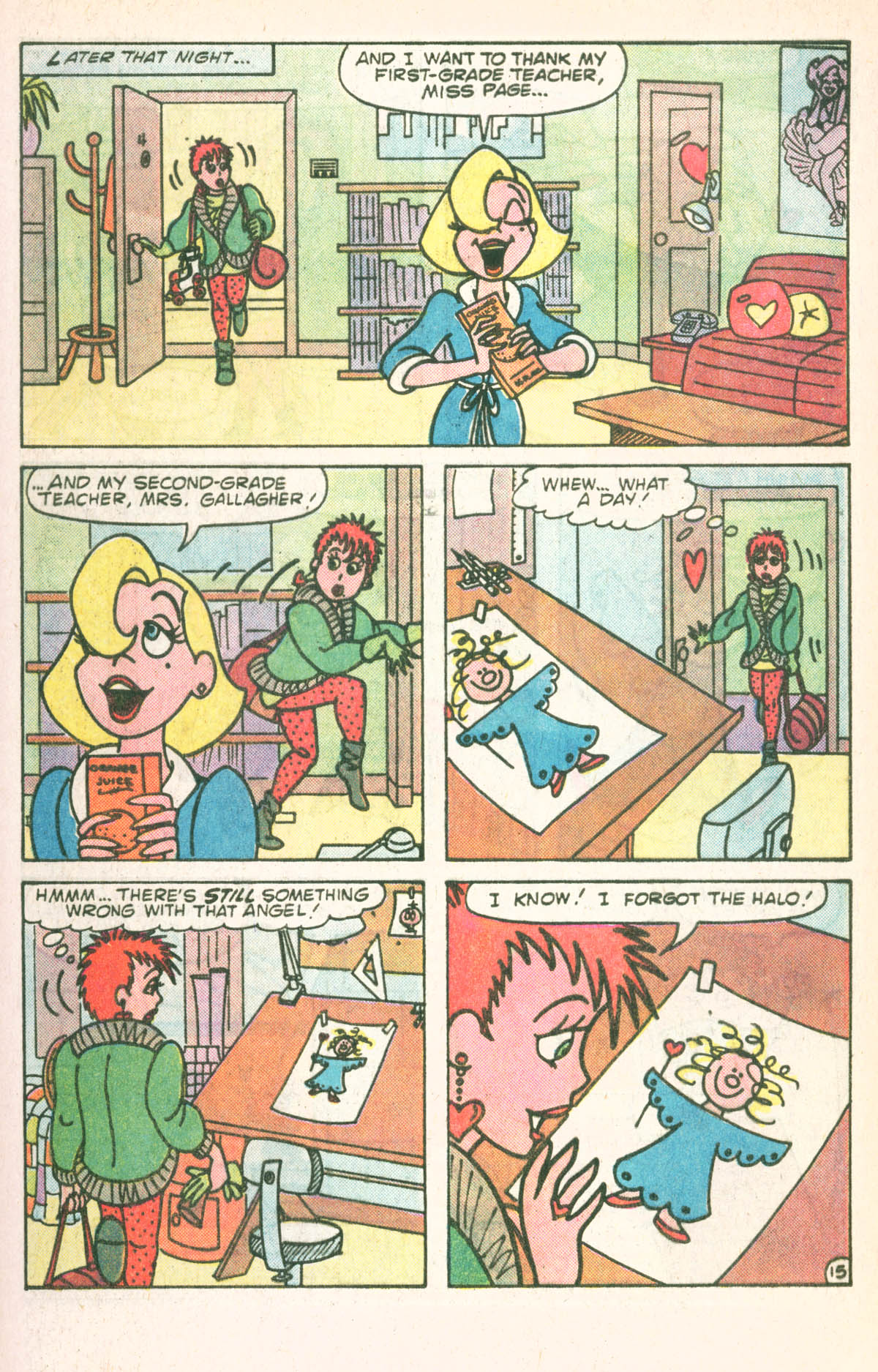 Read online Angel Love comic -  Issue #8 - 16