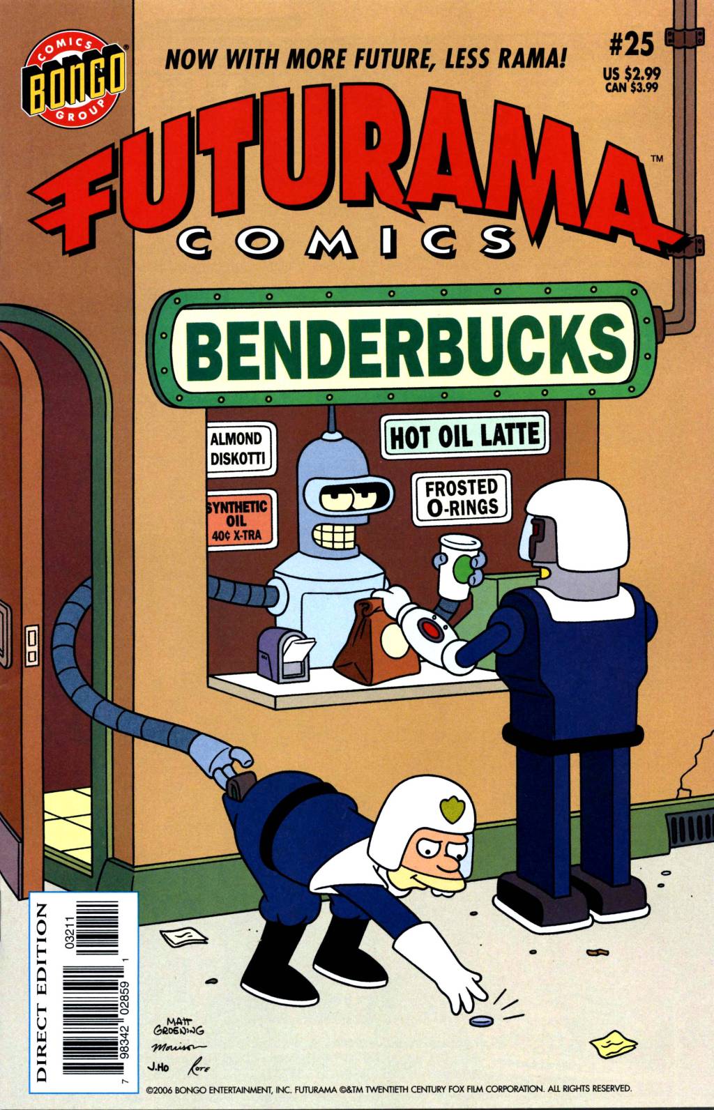 Read online Futurama Comics comic -  Issue #25 - 1
