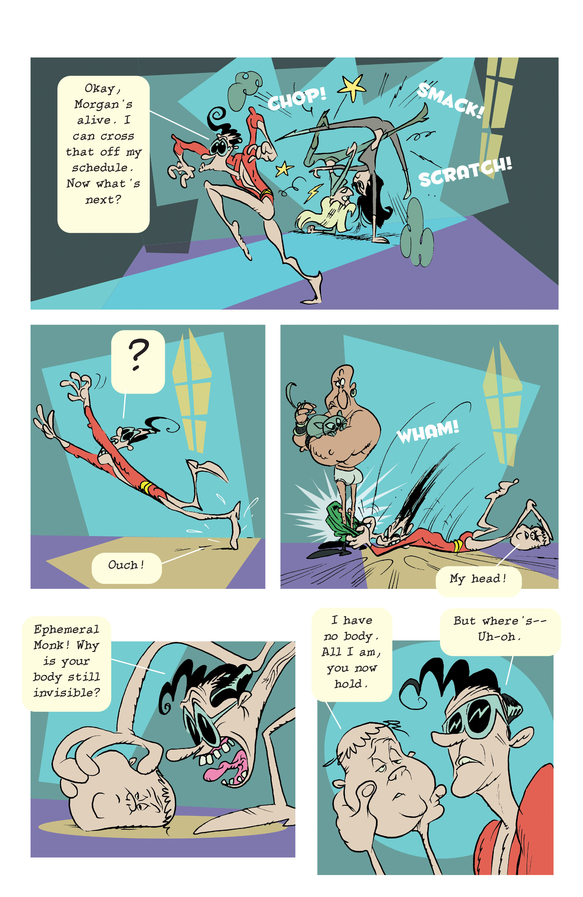 Read online Plastic Man (2004) comic -  Issue #19 - 22