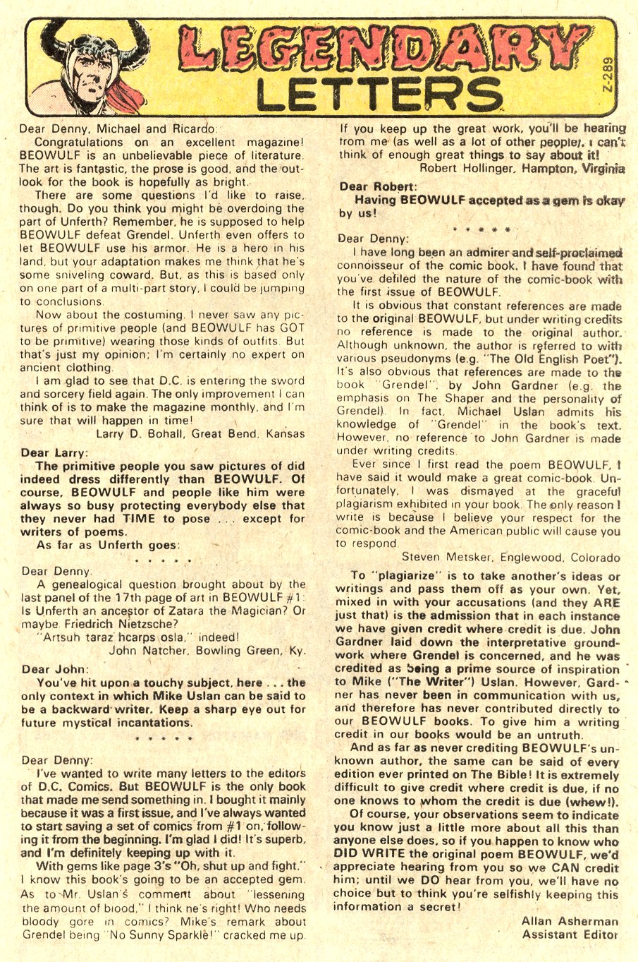 Read online Beowulf (1975) comic -  Issue #5 - 23