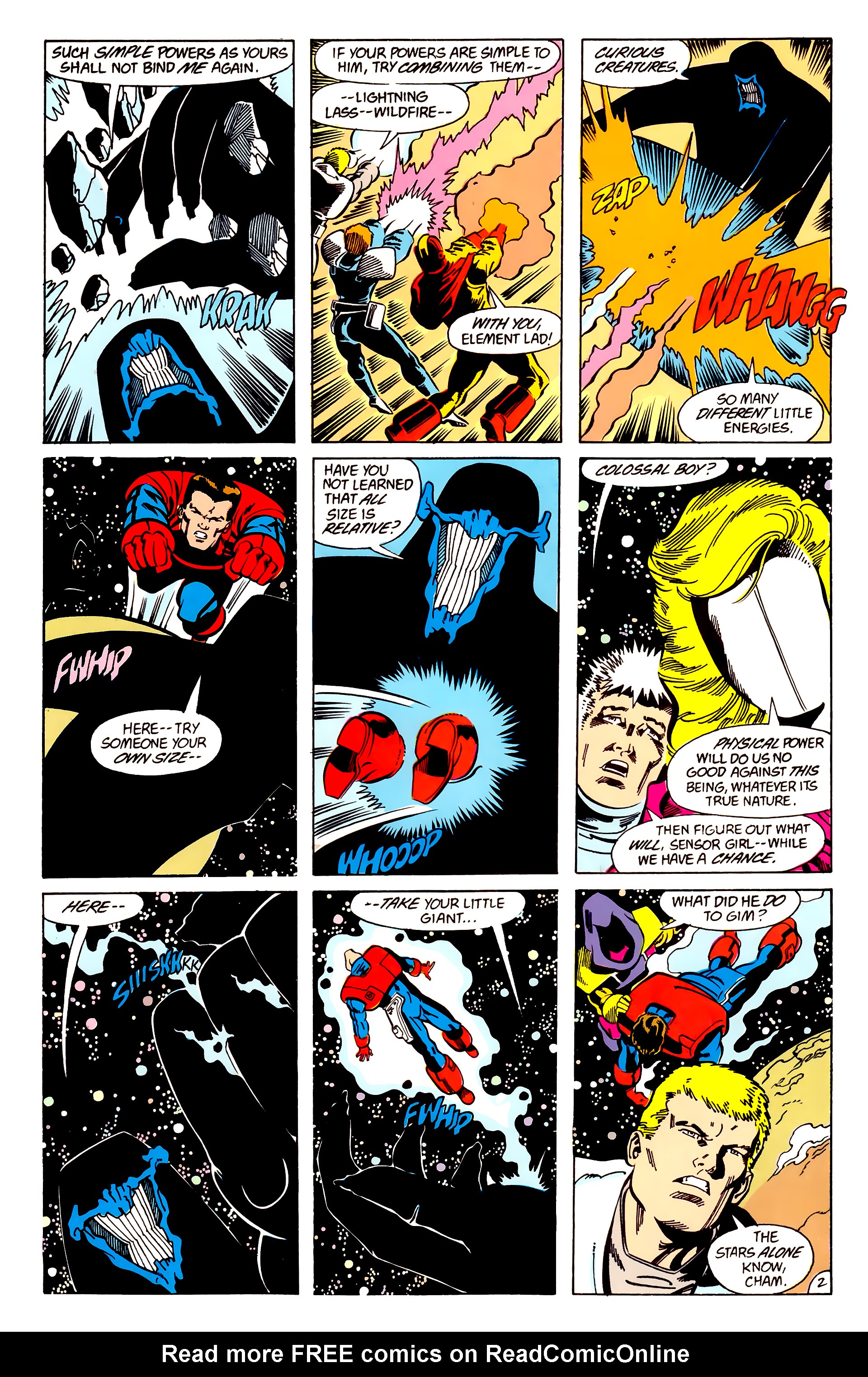 Read online Legion of Super-Heroes (1984) comic -  Issue #63 - 3