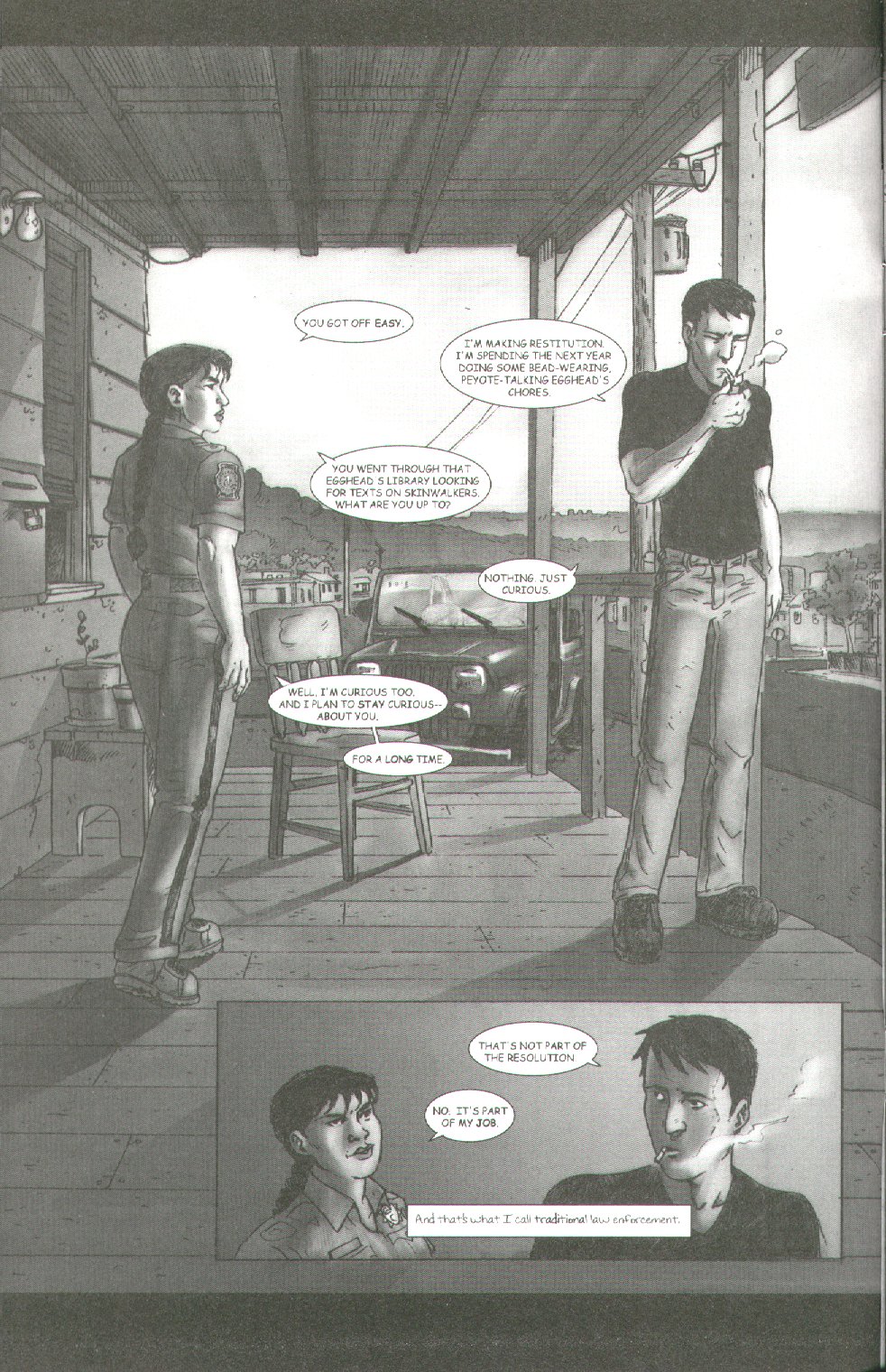 Read online Skinwalker comic -  Issue #1 - 10