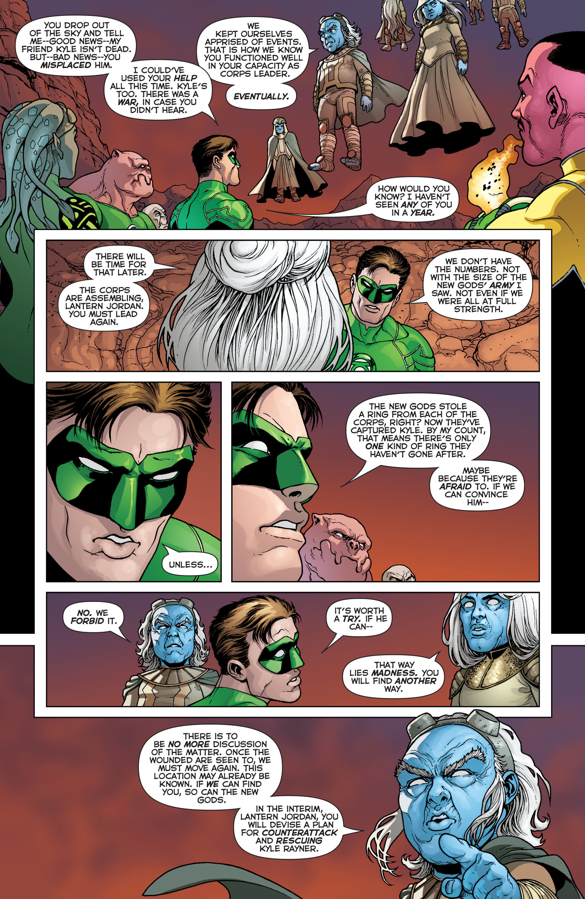 Read online Green Lantern/New Gods: Godhead comic -  Issue #7 - 10