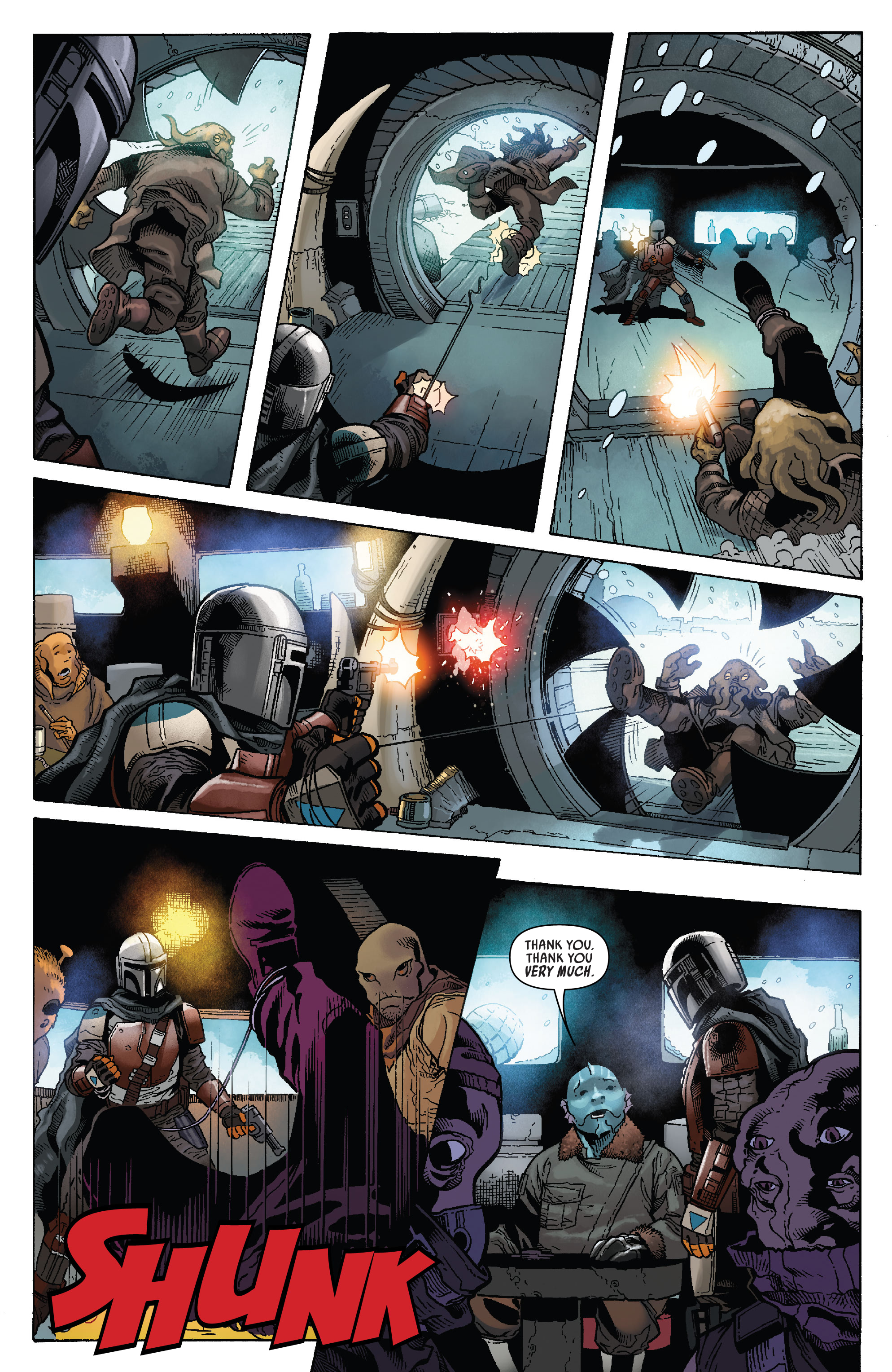 Read online Star Wars: The Mandalorian comic -  Issue #1 - 8