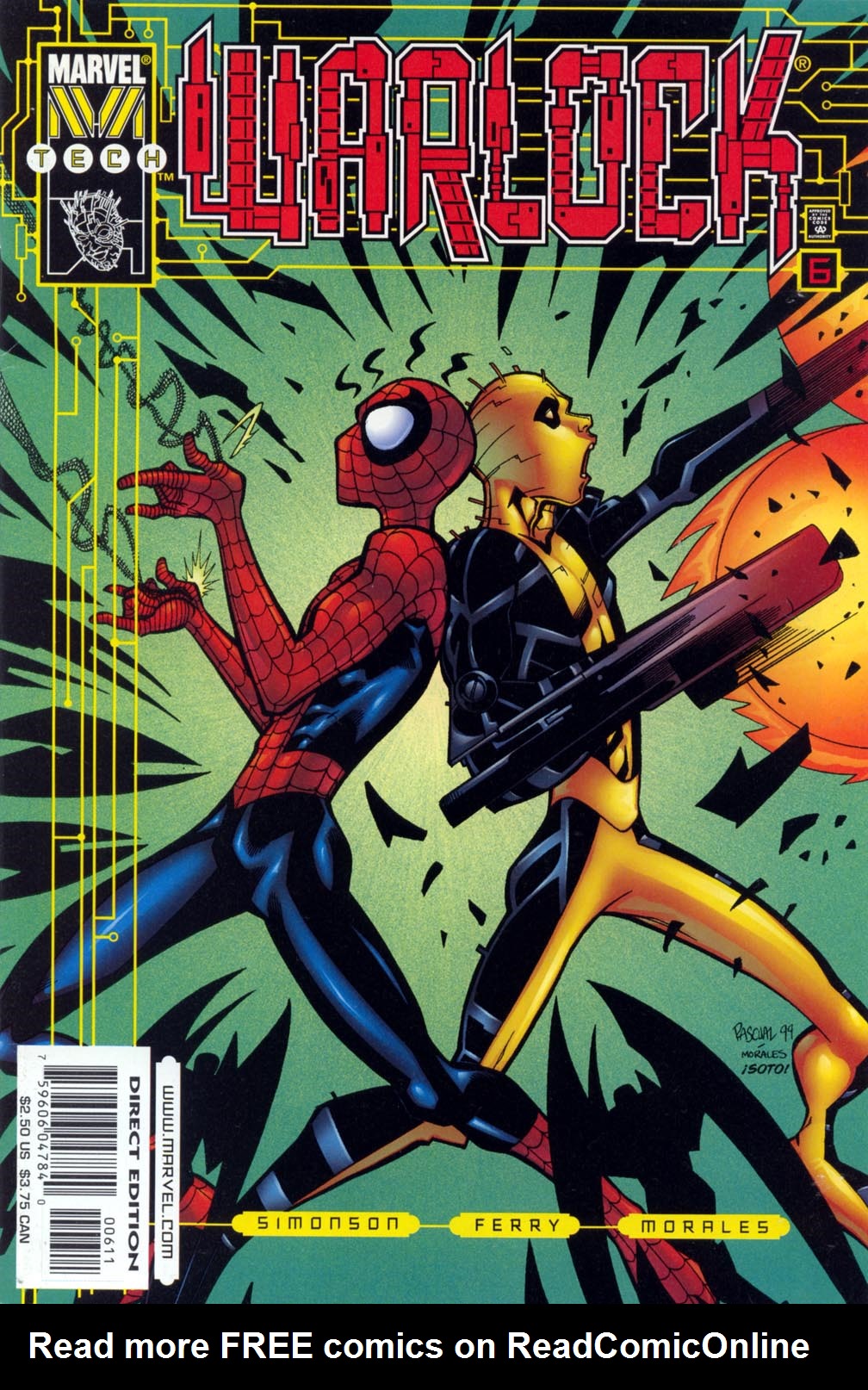 Read online Warlock (1999) comic -  Issue #6 - 2