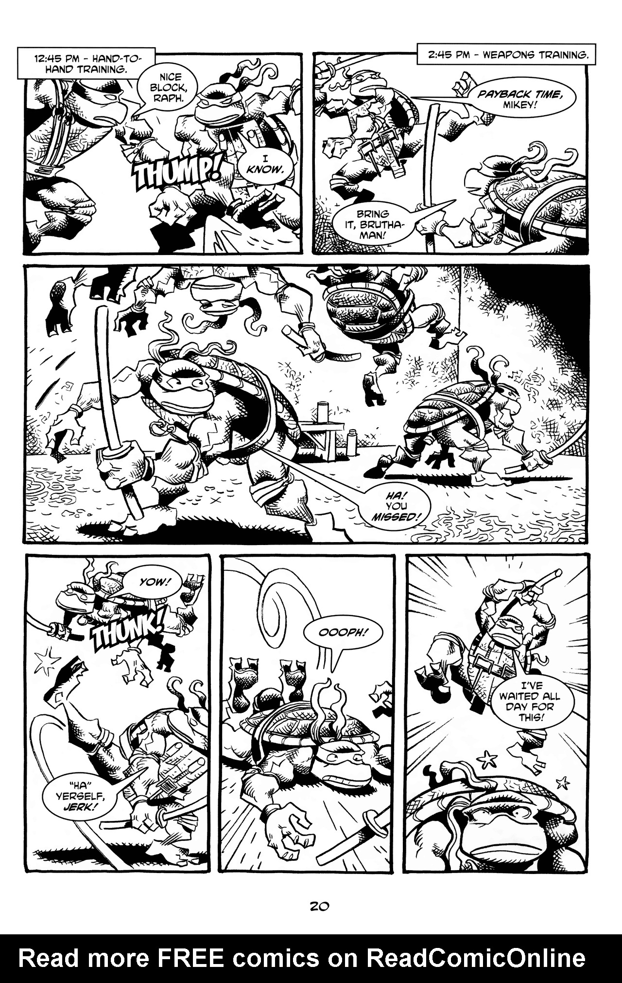 Read online Tales of the TMNT comic -  Issue #55 - 24