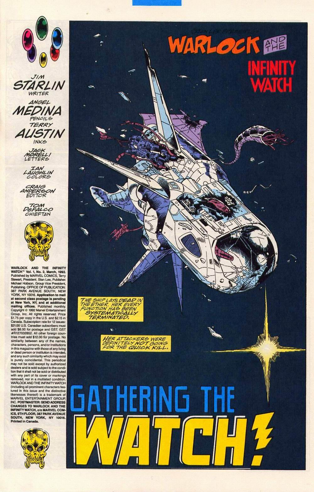 Read online Warlock and the Infinity Watch comic -  Issue #2 - 2