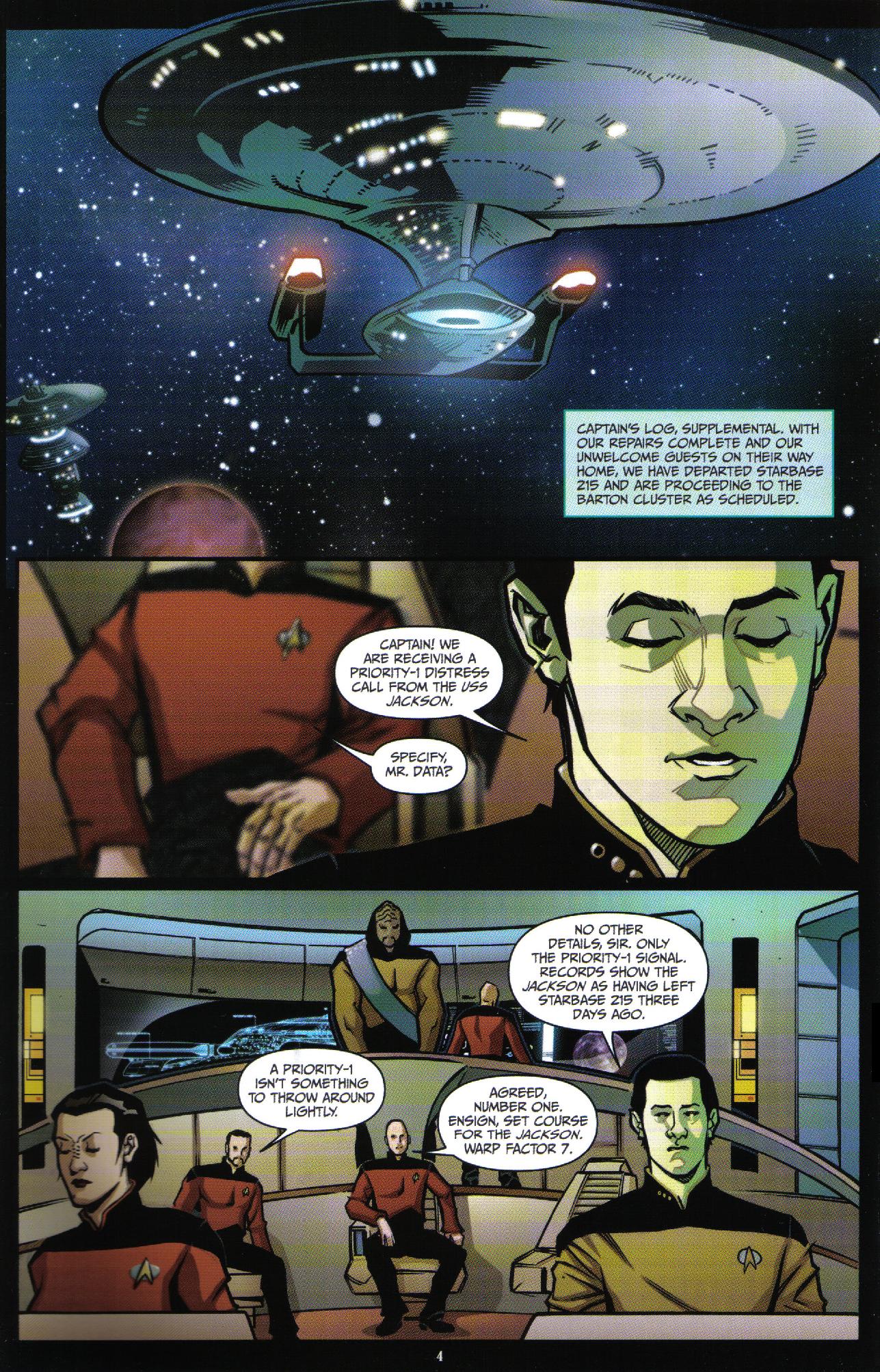 Star Trek: The Next Generation: Intelligence Gathering Issue #3 #3 - English 6