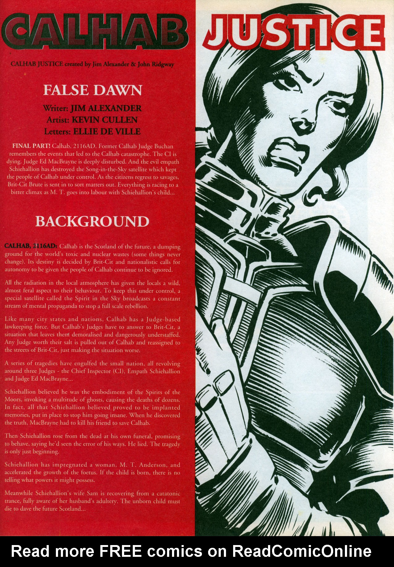 Read online Judge Dredd: The Megazine (vol. 2) comic -  Issue #72 - 30
