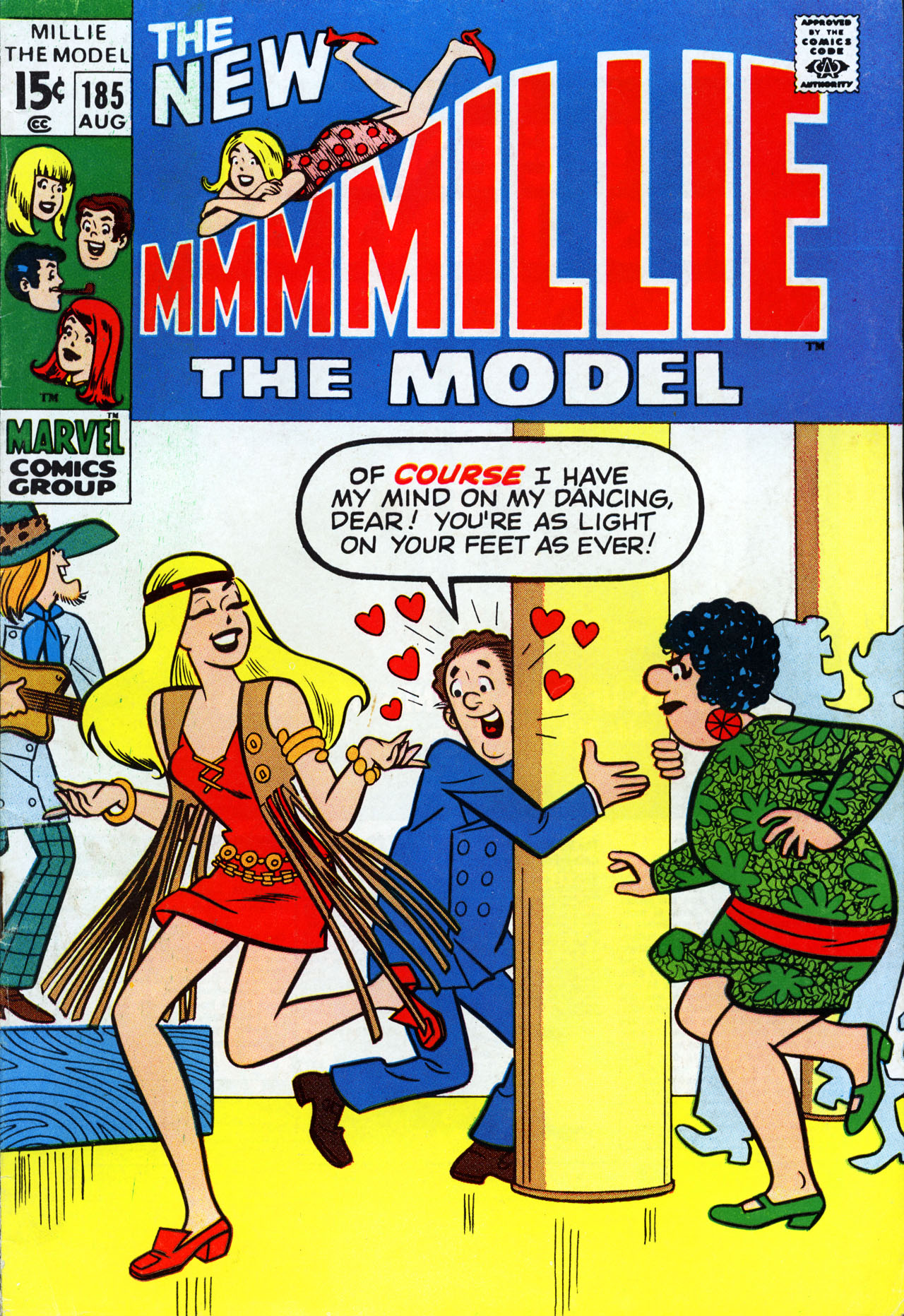Read online Millie the Model comic -  Issue #185 - 1