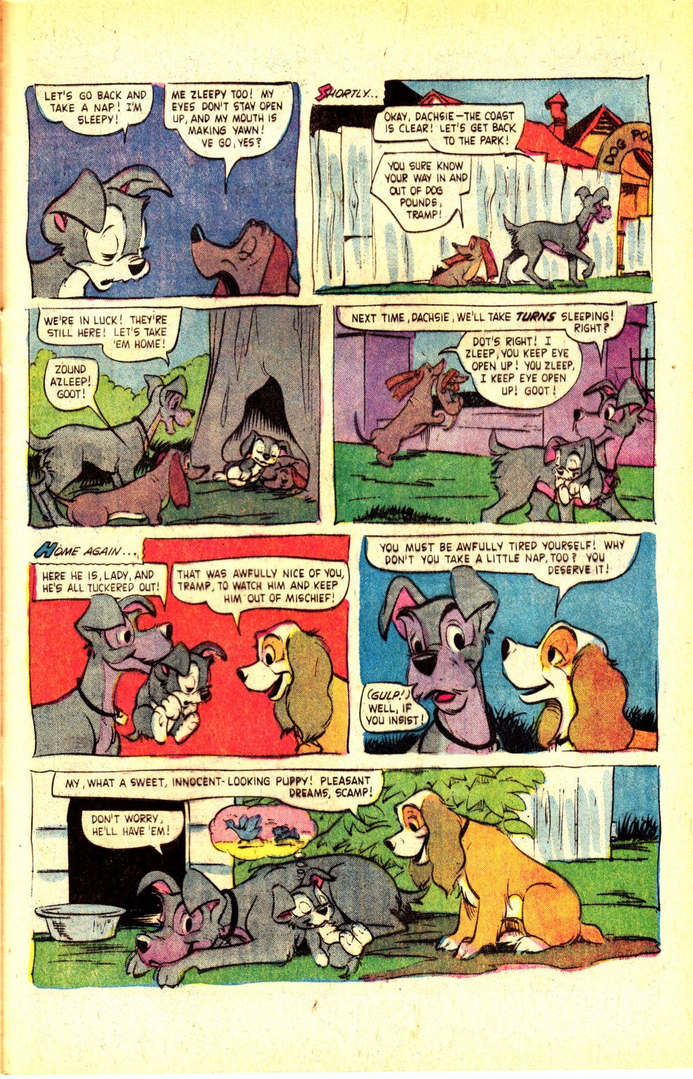 Read online Scamp (1967) comic -  Issue #28 - 33