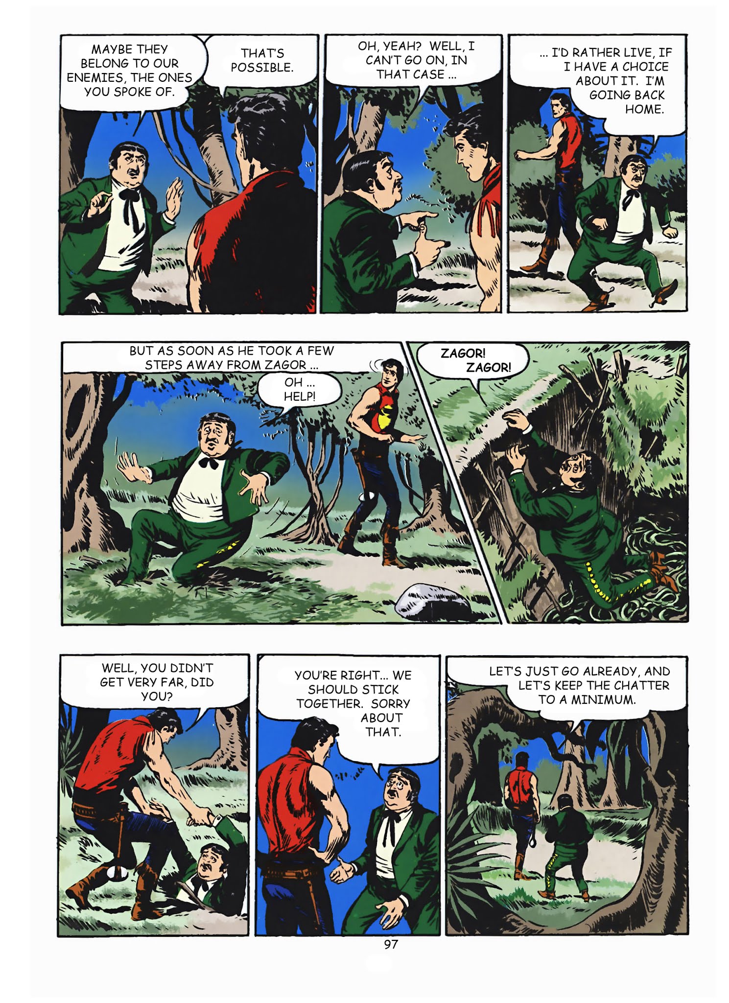 Read online Zenith gigante - Zagor gigante comic -  Issue #2 - 98