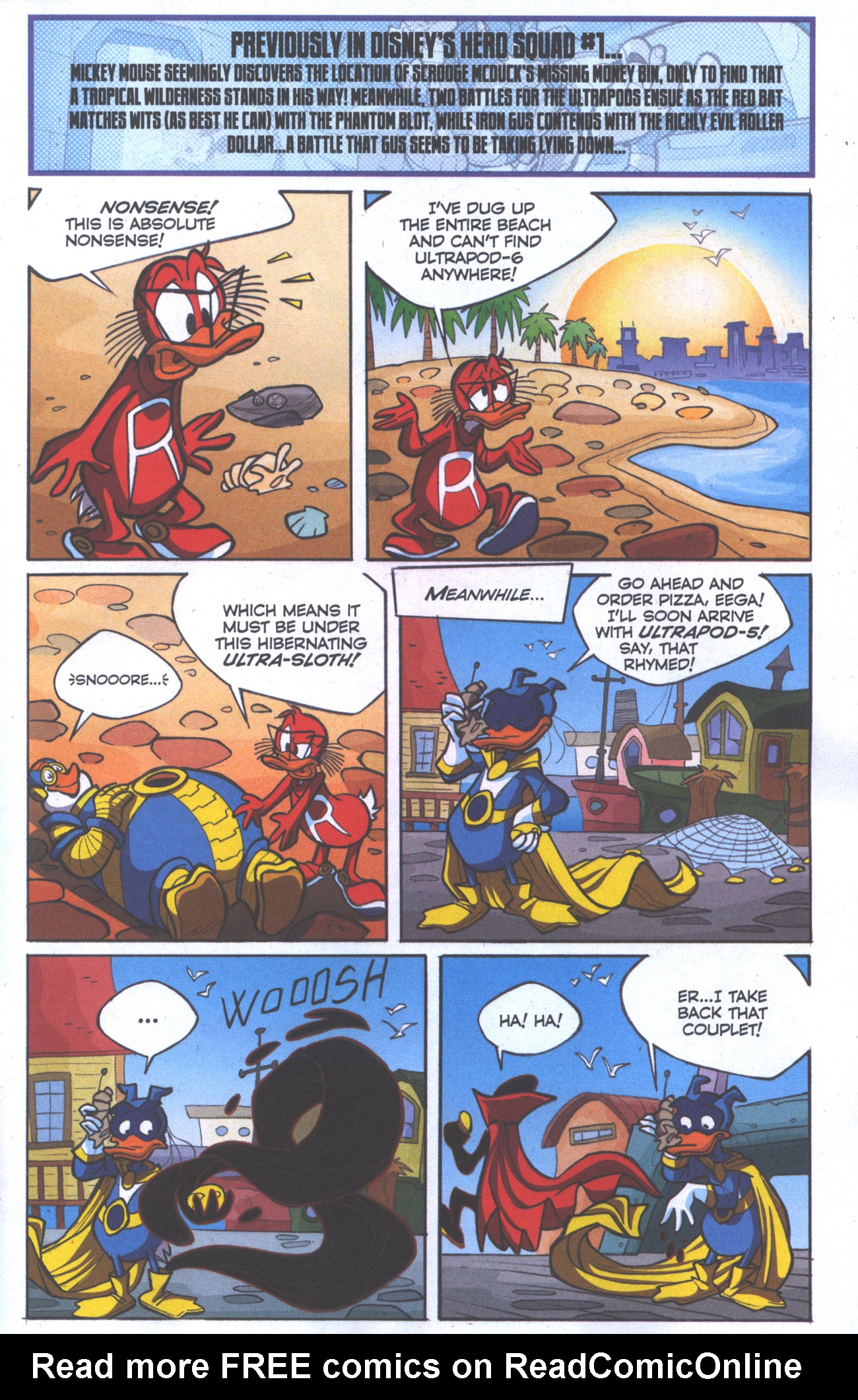 Read online Disney's Hero Squad comic -  Issue #2 - 4