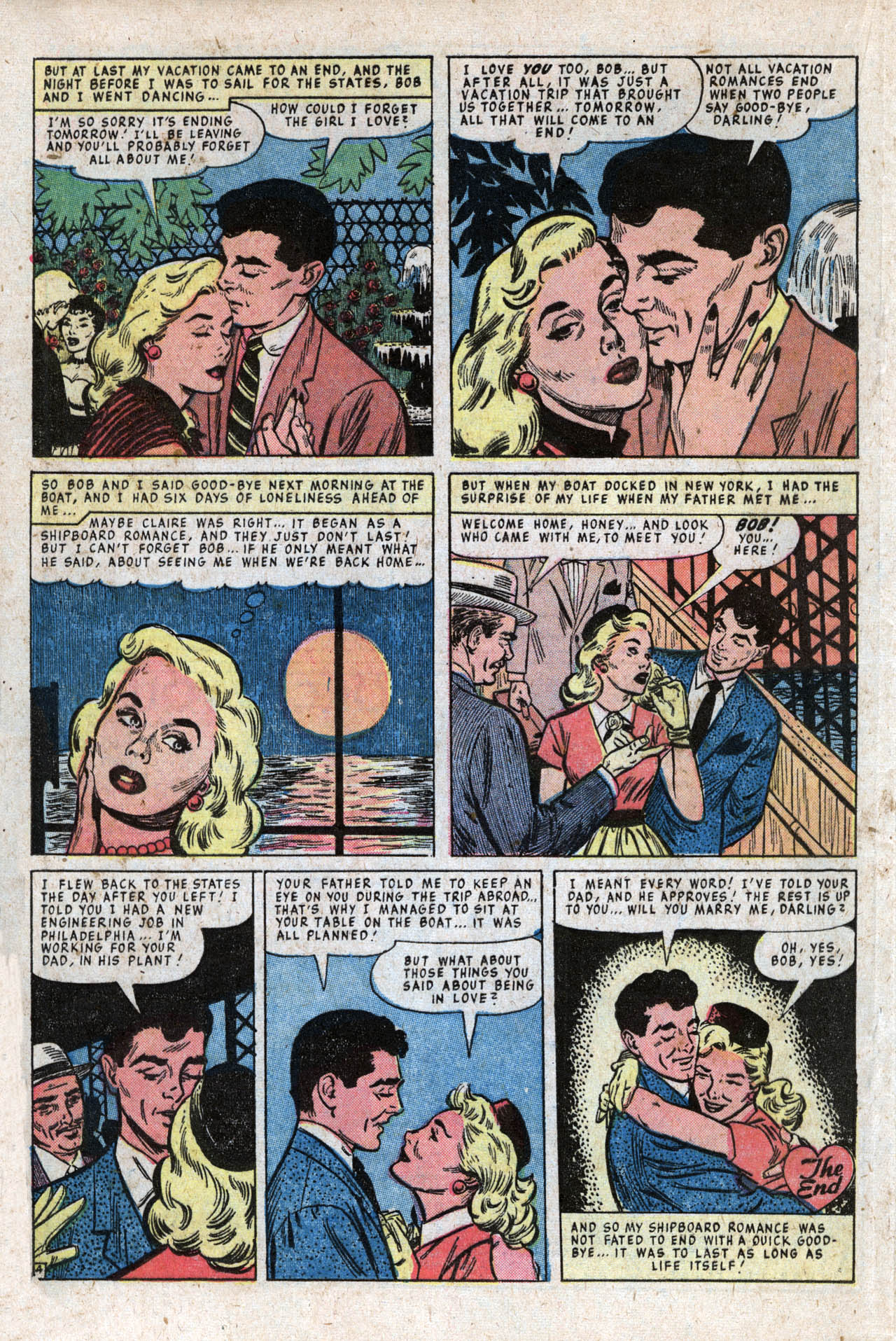 Read online Love Romances comic -  Issue #62 - 20