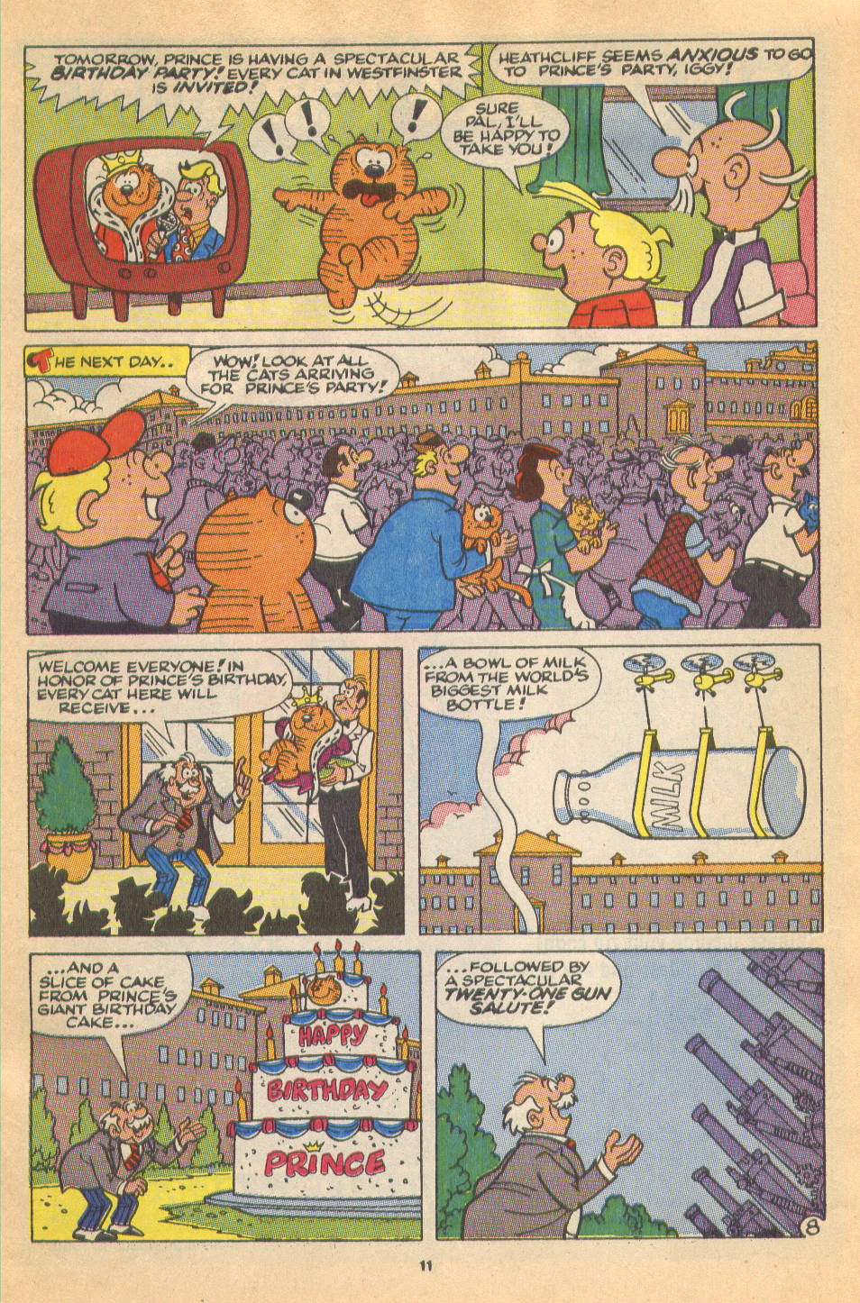 Read online Heathcliff comic -  Issue #37 - 13