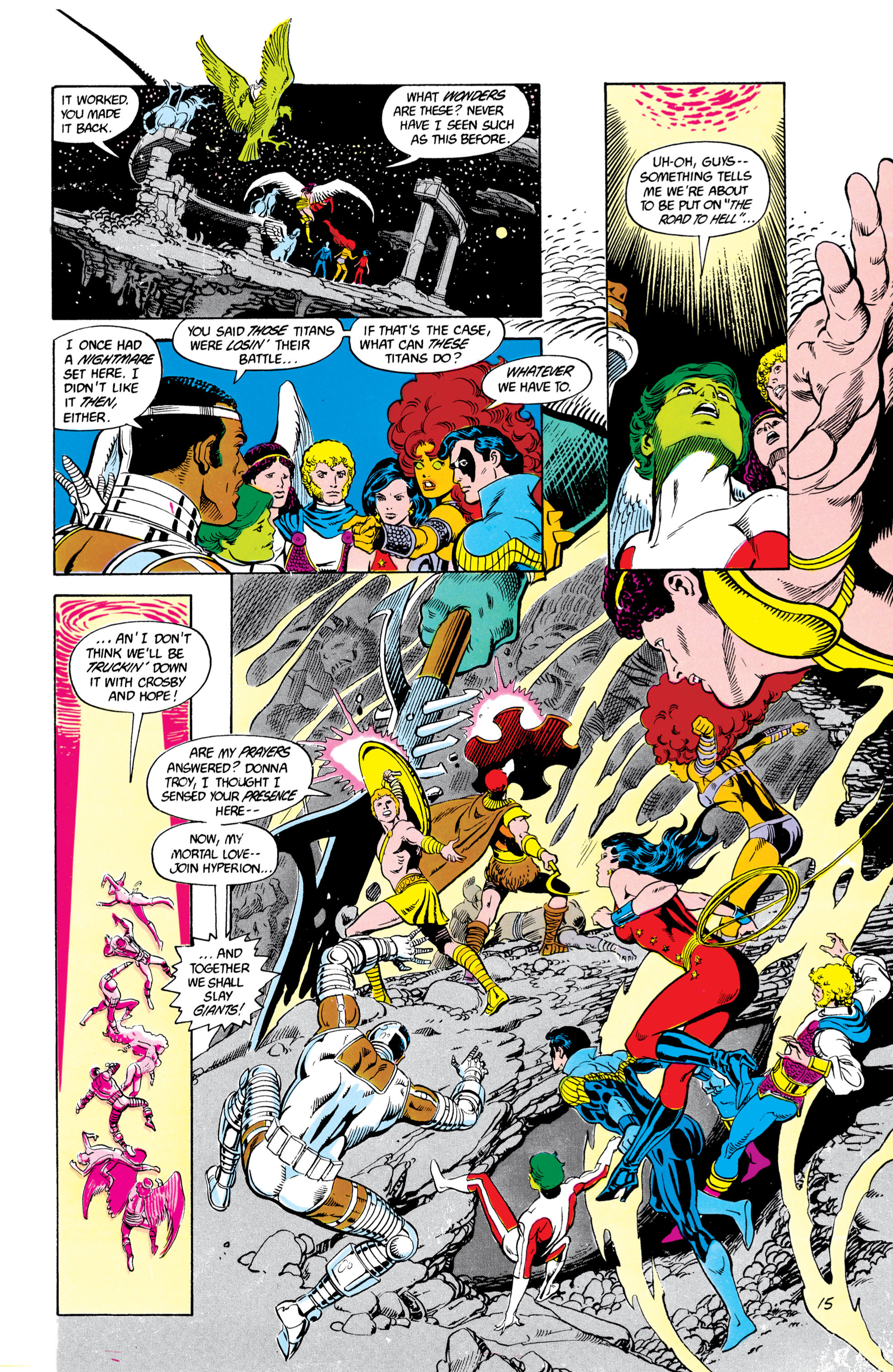 Read online The New Teen Titans (1984) comic -  Issue #8 - 15