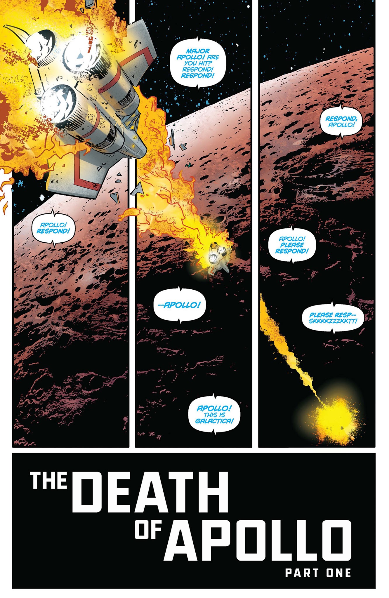 Read online Classic Battlestar Galactica: The Death of Apollo comic -  Issue #1 - 6