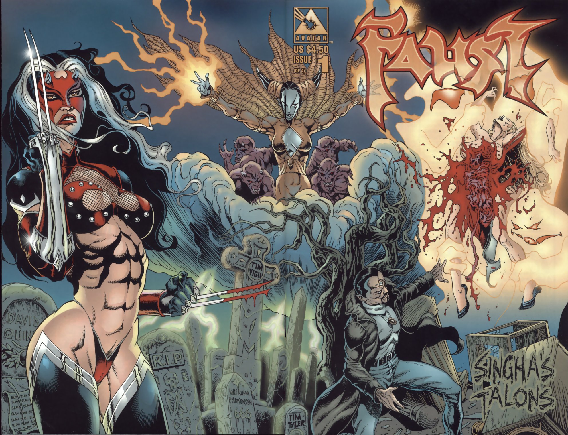 Read online Faust: Singha's Talons comic -  Issue #1 - 3