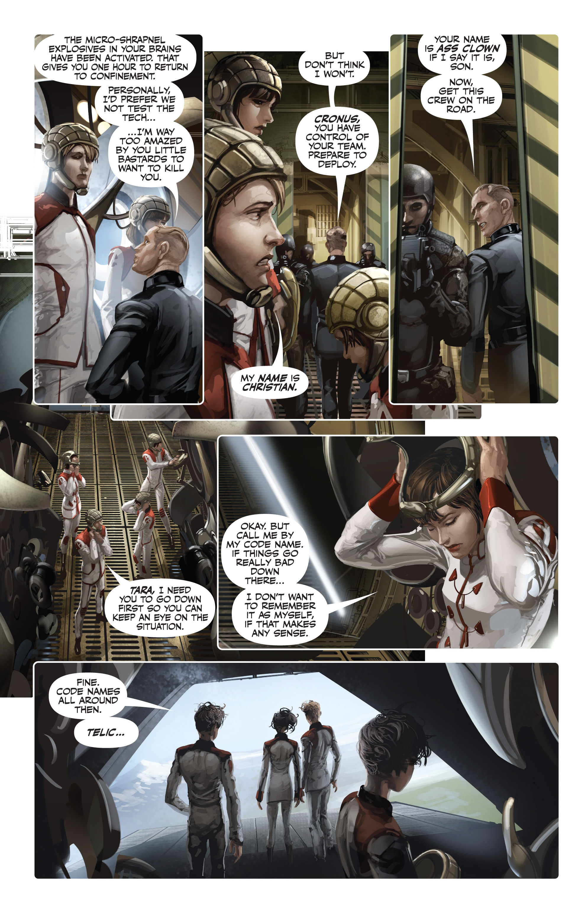 Read online Armor Hunters: Harbinger comic -  Issue # TPB - 80