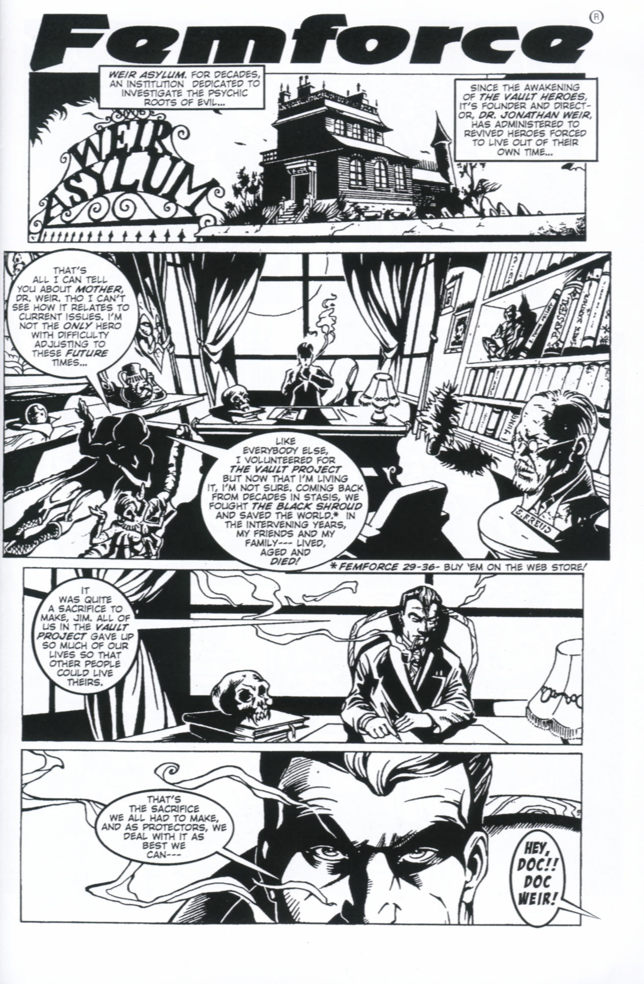 Read online Femforce comic -  Issue #127 - 2