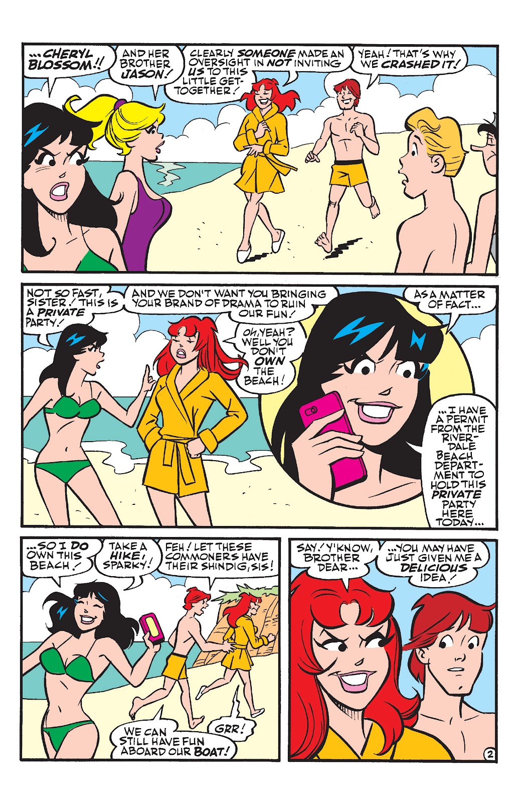 Archie & Friends issue Beach Party - Page 4
