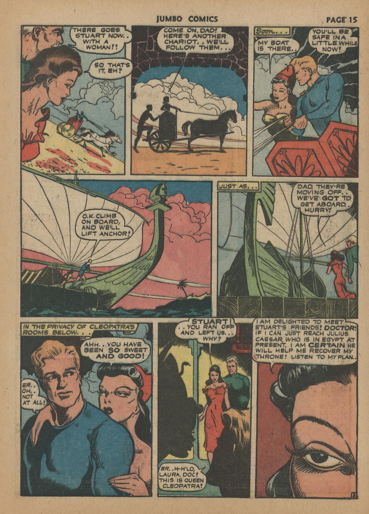 Read online Jumbo Comics comic -  Issue #41 - 17