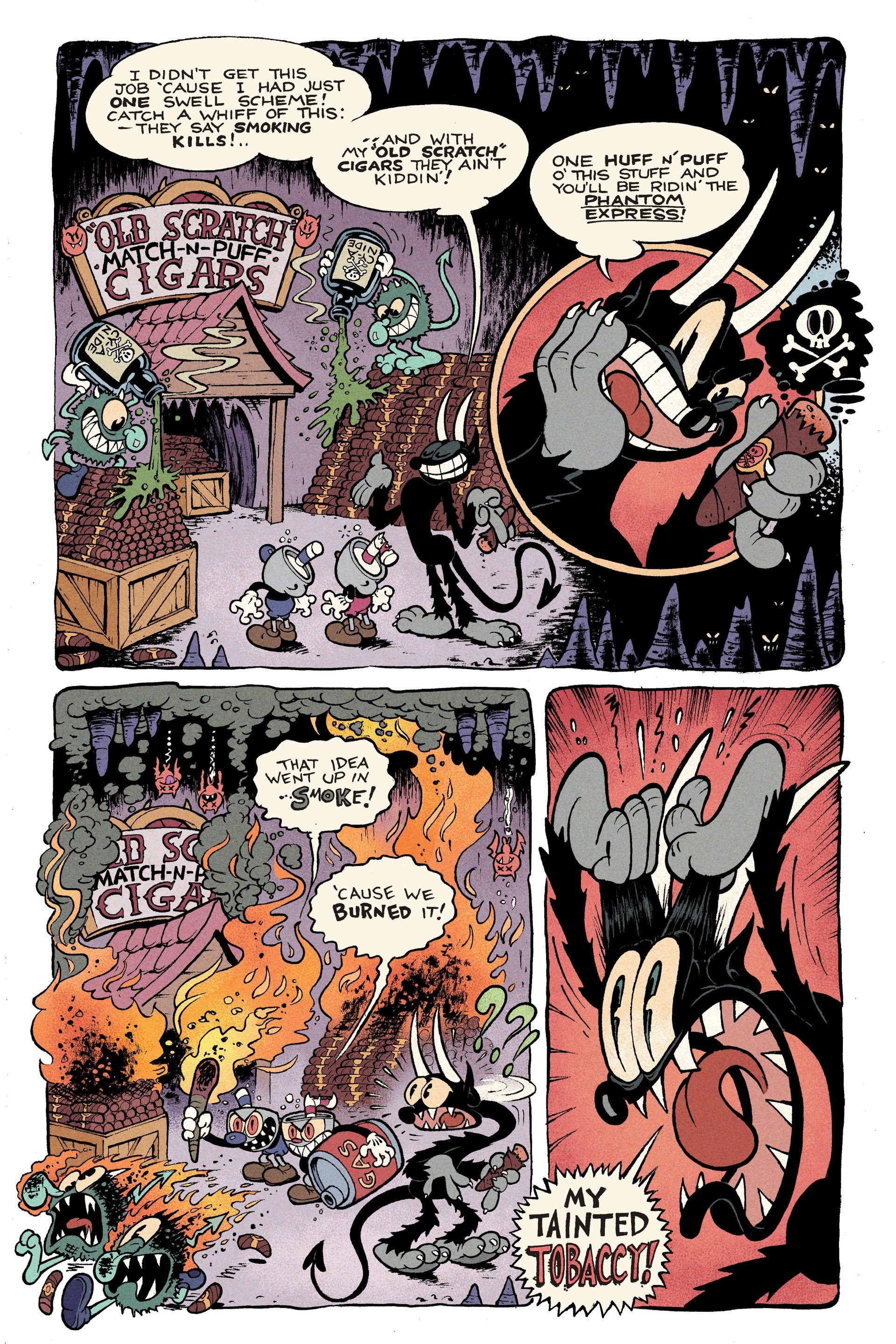 Read online Cuphead: Comic Capers & Curios comic -  Issue # TPB 2 - 34
