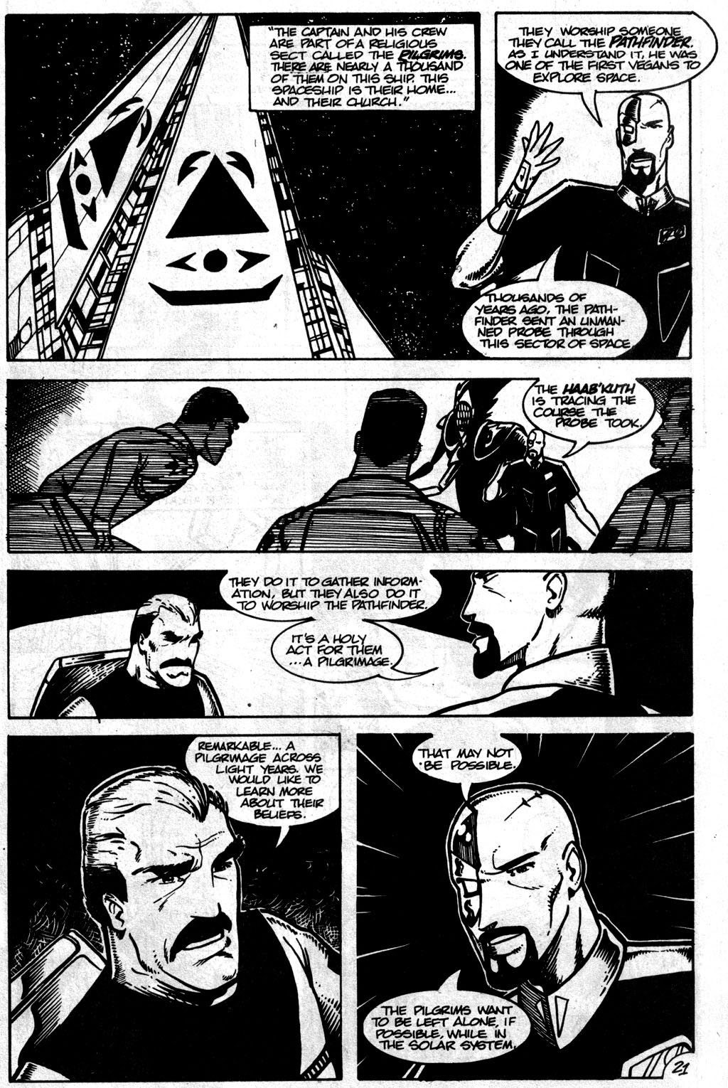 Read online Tom Corbett Space Cadet (1990) comic -  Issue #2 - 21