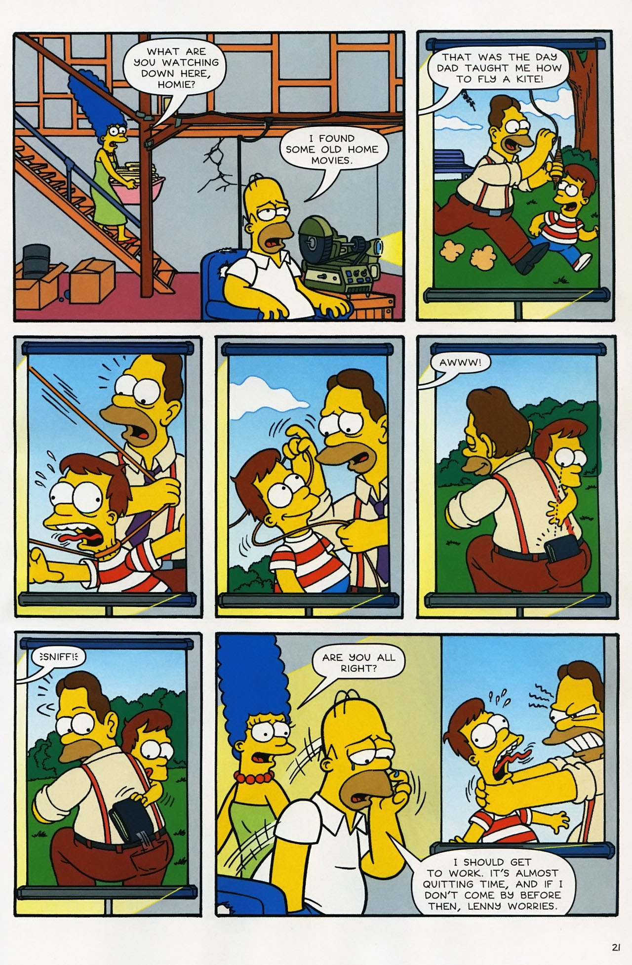 Read online Simpsons Comics comic -  Issue #141 - 23