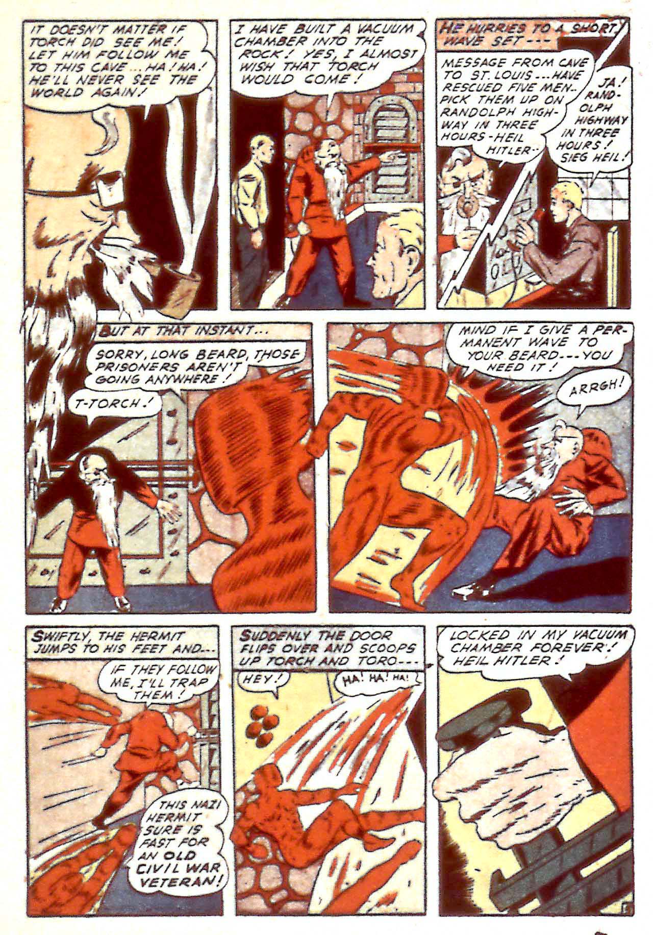 Read online Captain America Comics comic -  Issue #35 - 24