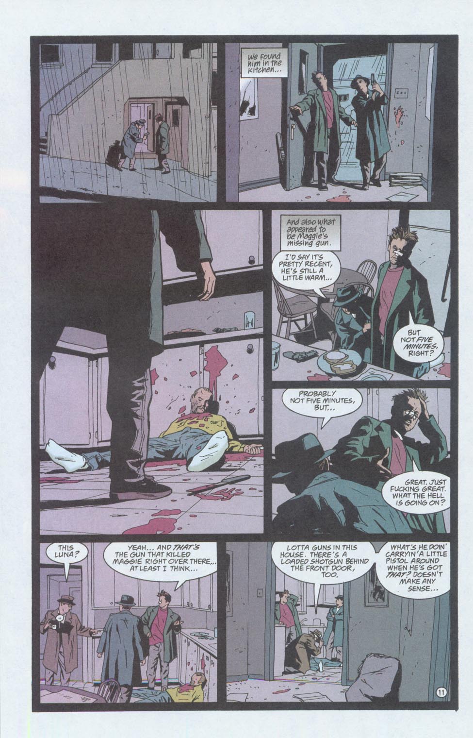 Read online Scene of the Crime comic -  Issue #4 - 12