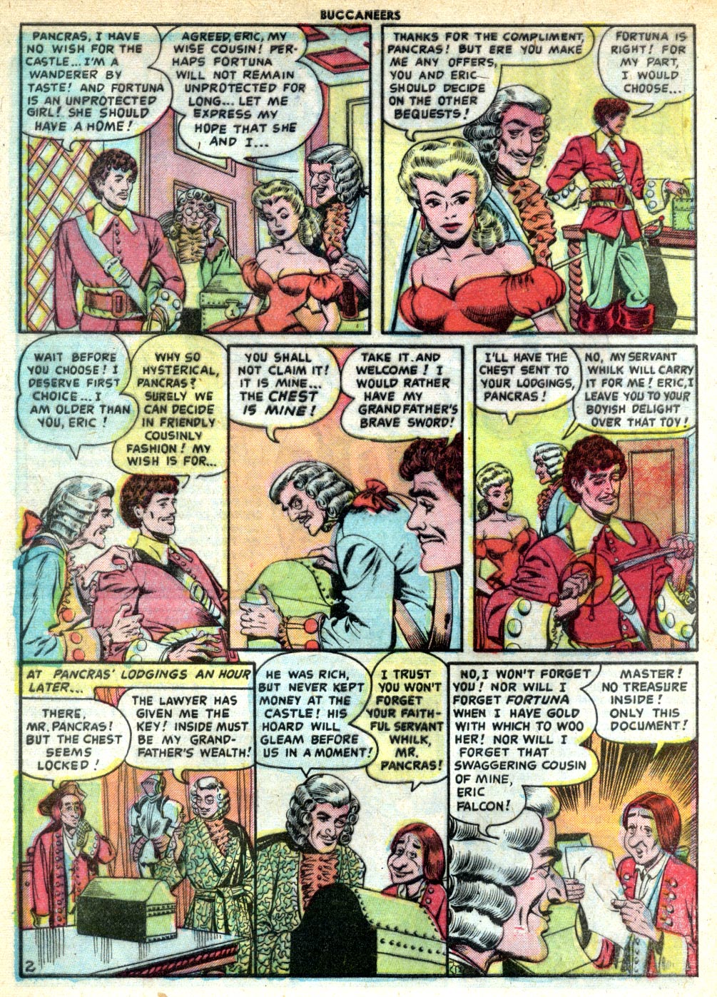 Read online Buccaneers comic -  Issue #19 - 20