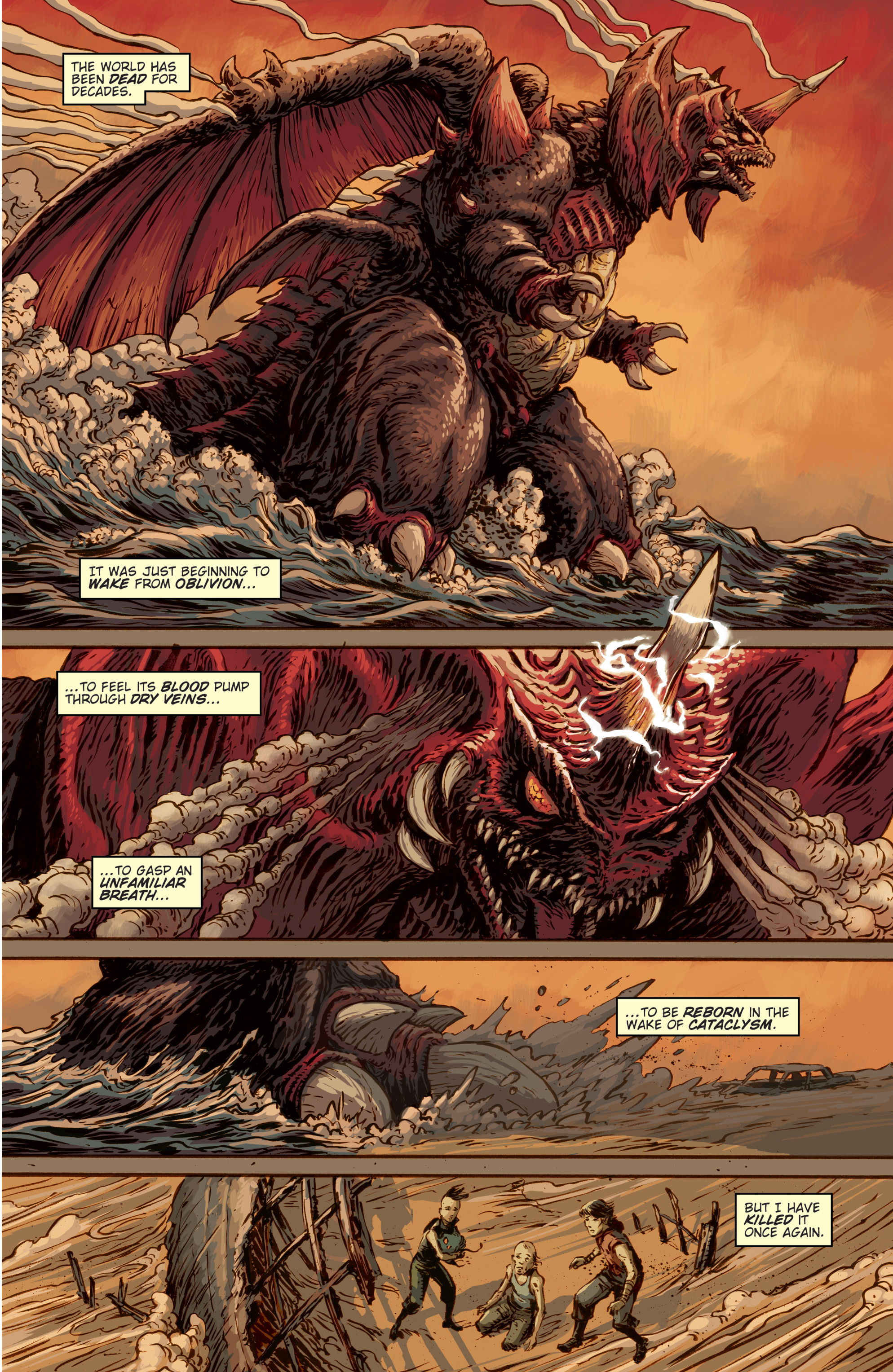 Read online Godzilla: Cataclysm comic -  Issue #5 - 3