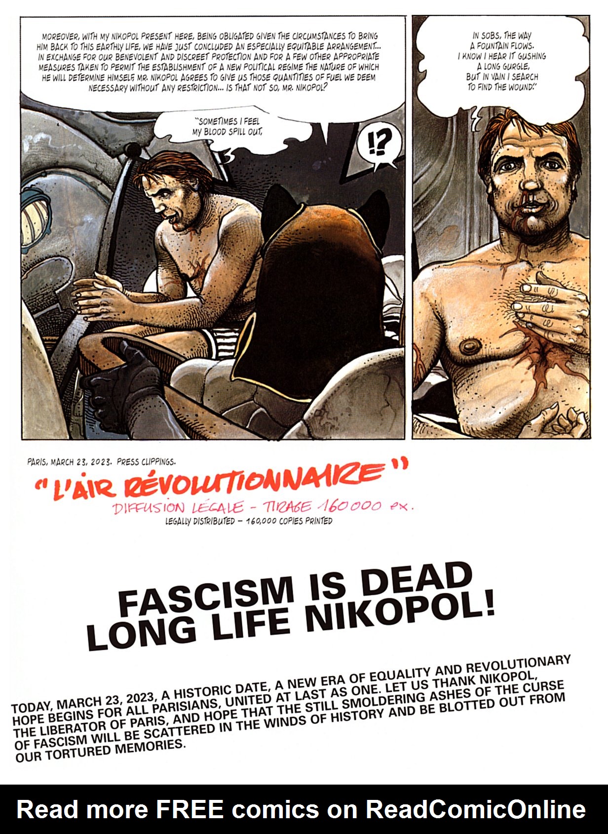 Read online The Nikopol Trilogy comic -  Issue # TPB - 62