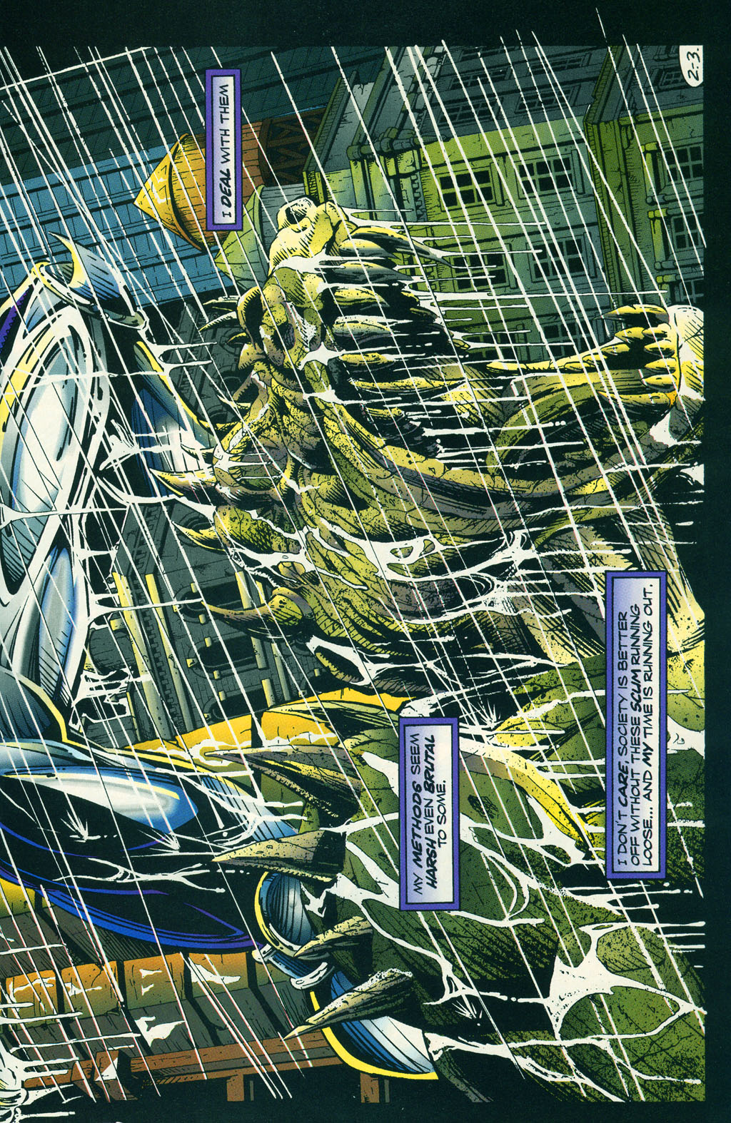 Read online ShadowHawk comic -  Issue #6 - 7