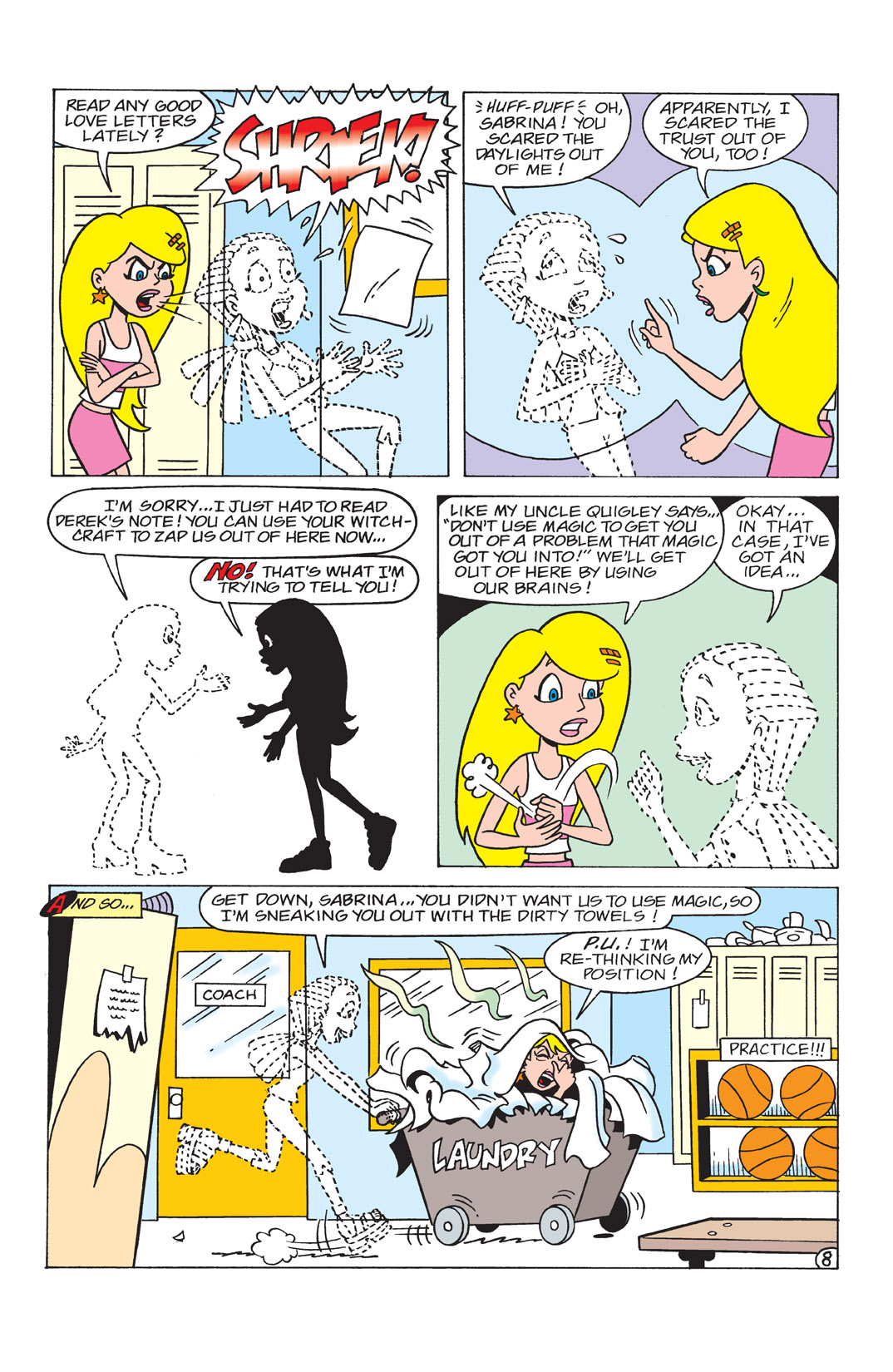 Read online Sabrina the Teenage Witch (2000) comic -  Issue #1 - 10