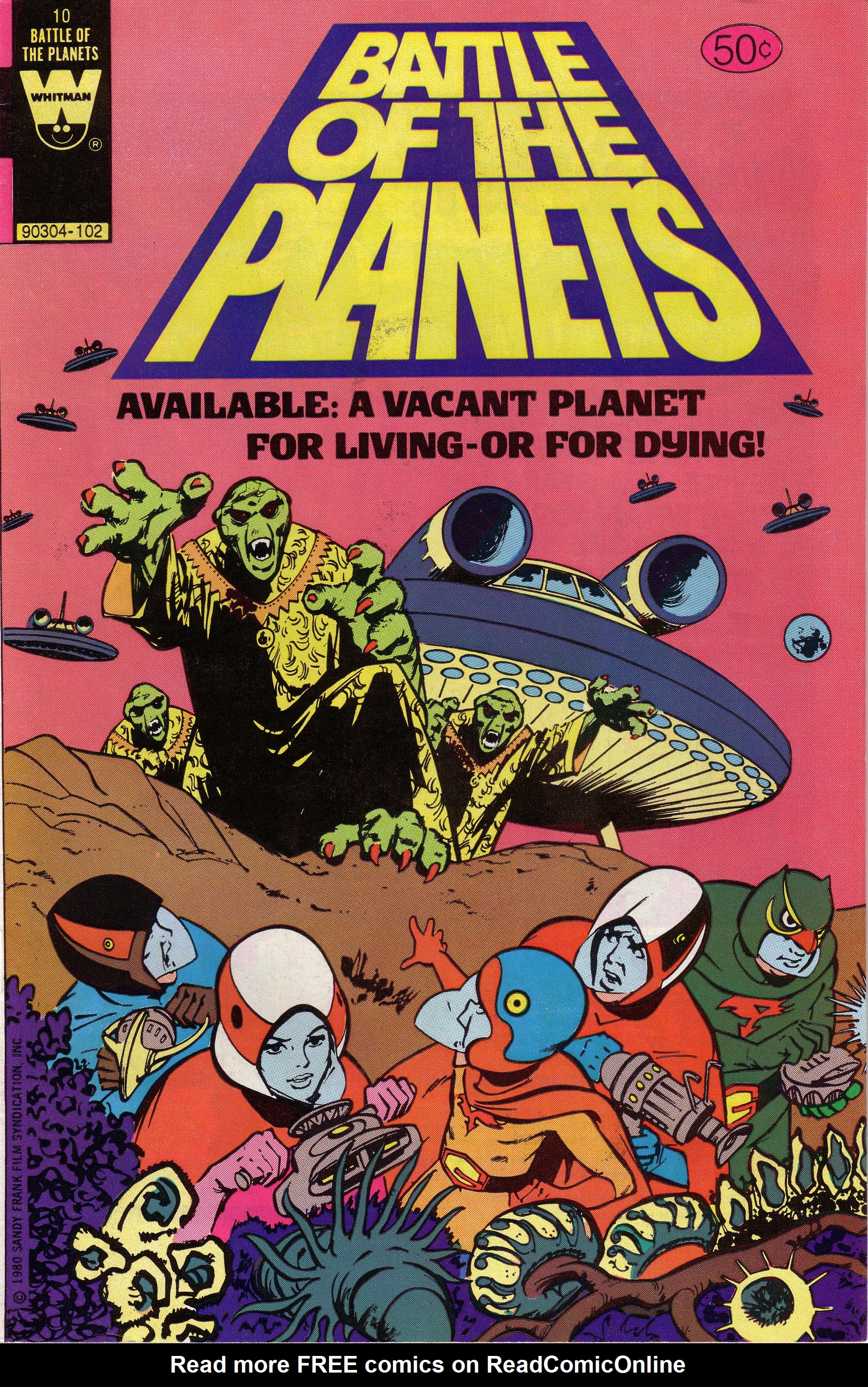 Read online Battle of the Planets (1979) comic -  Issue #10 - 1